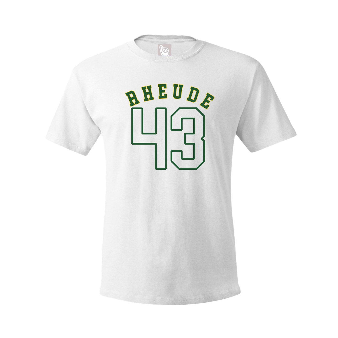Youth Tee — Shirsey Arch in White