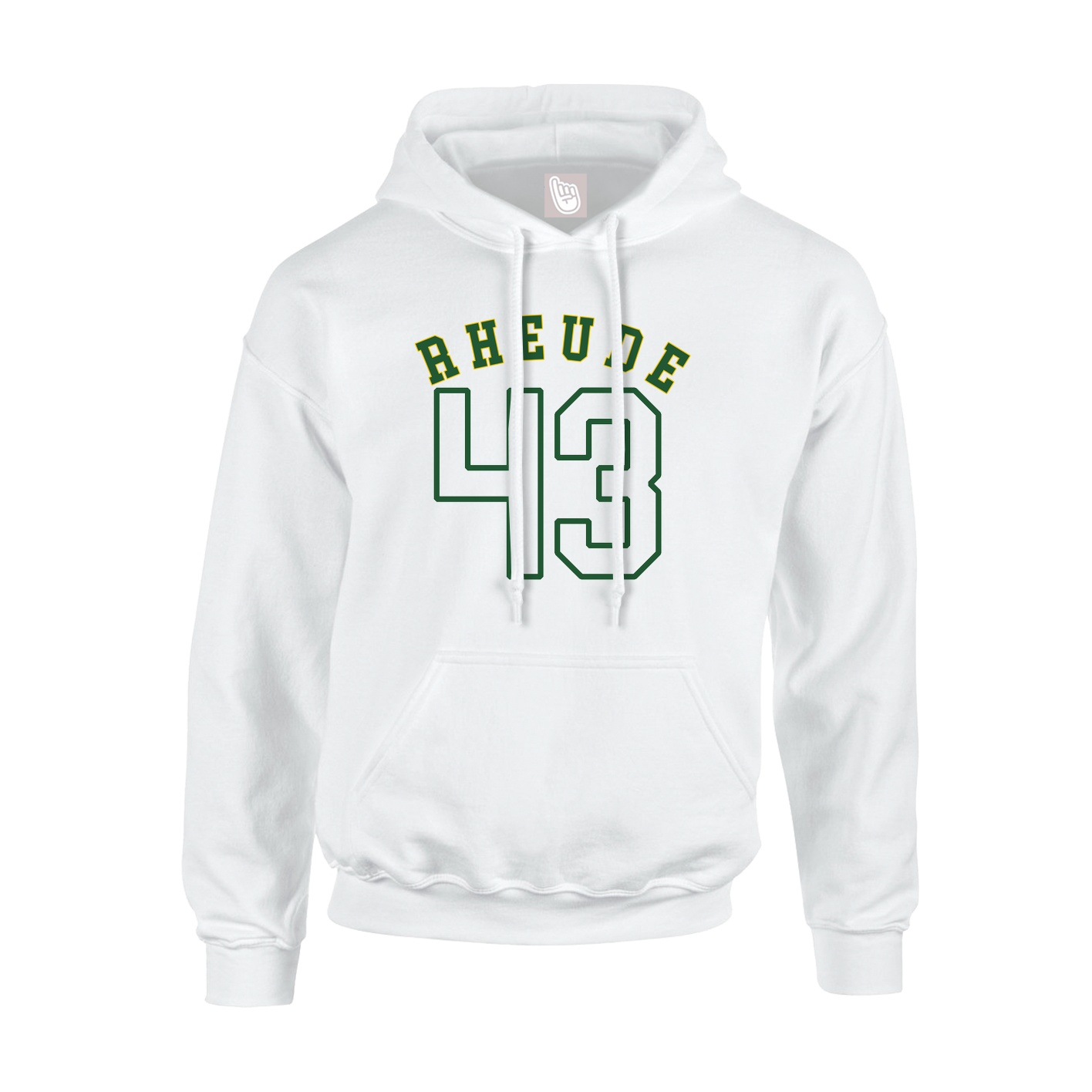 Hoodie — Shirsey Arch in White