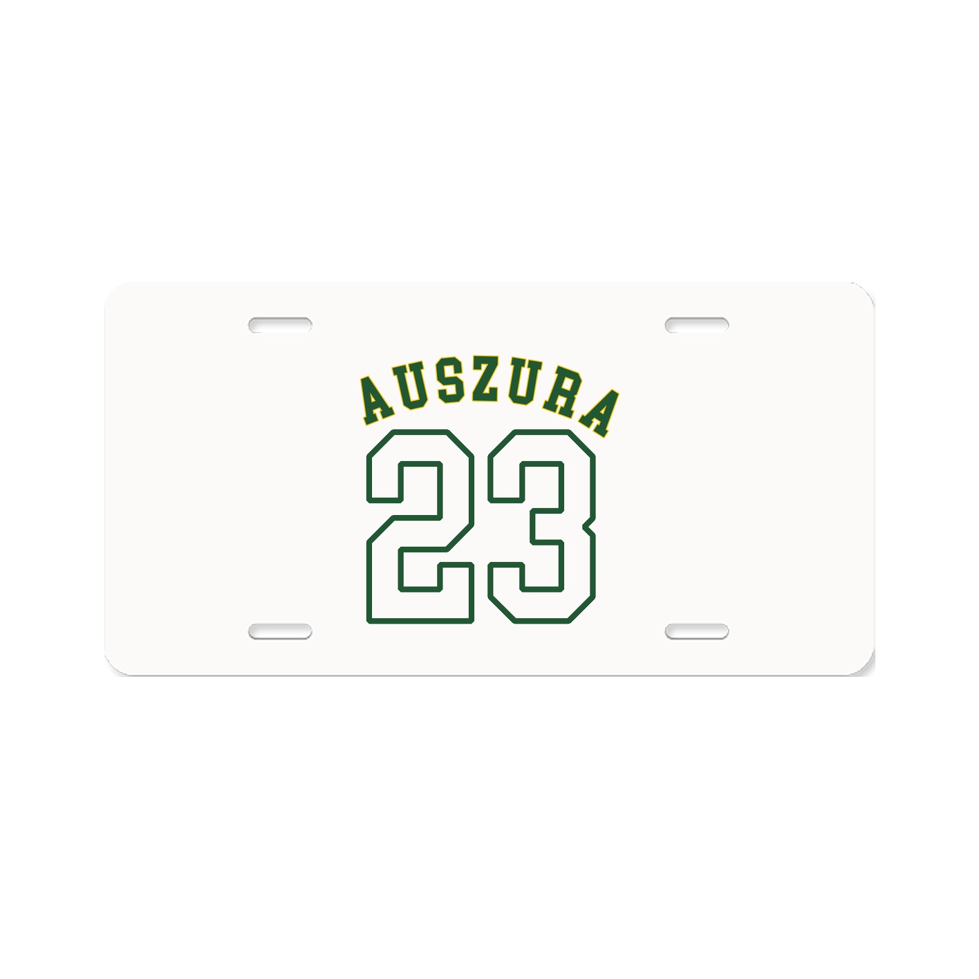 License Plate — Shirsey Arch in Classic