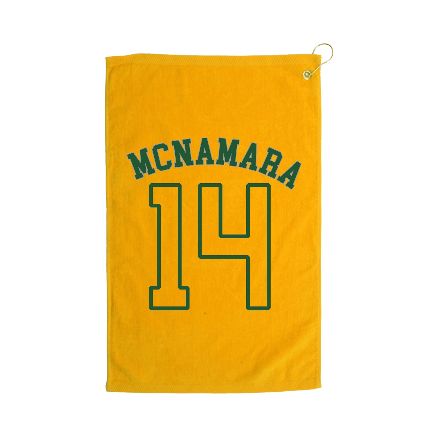 Golf Towel — Shirsey Arch in Gold