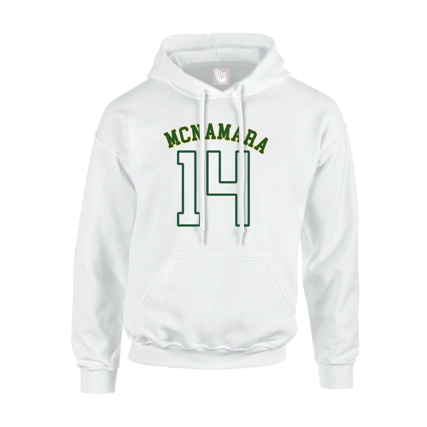 Hoodie — Shirsey Arch in White