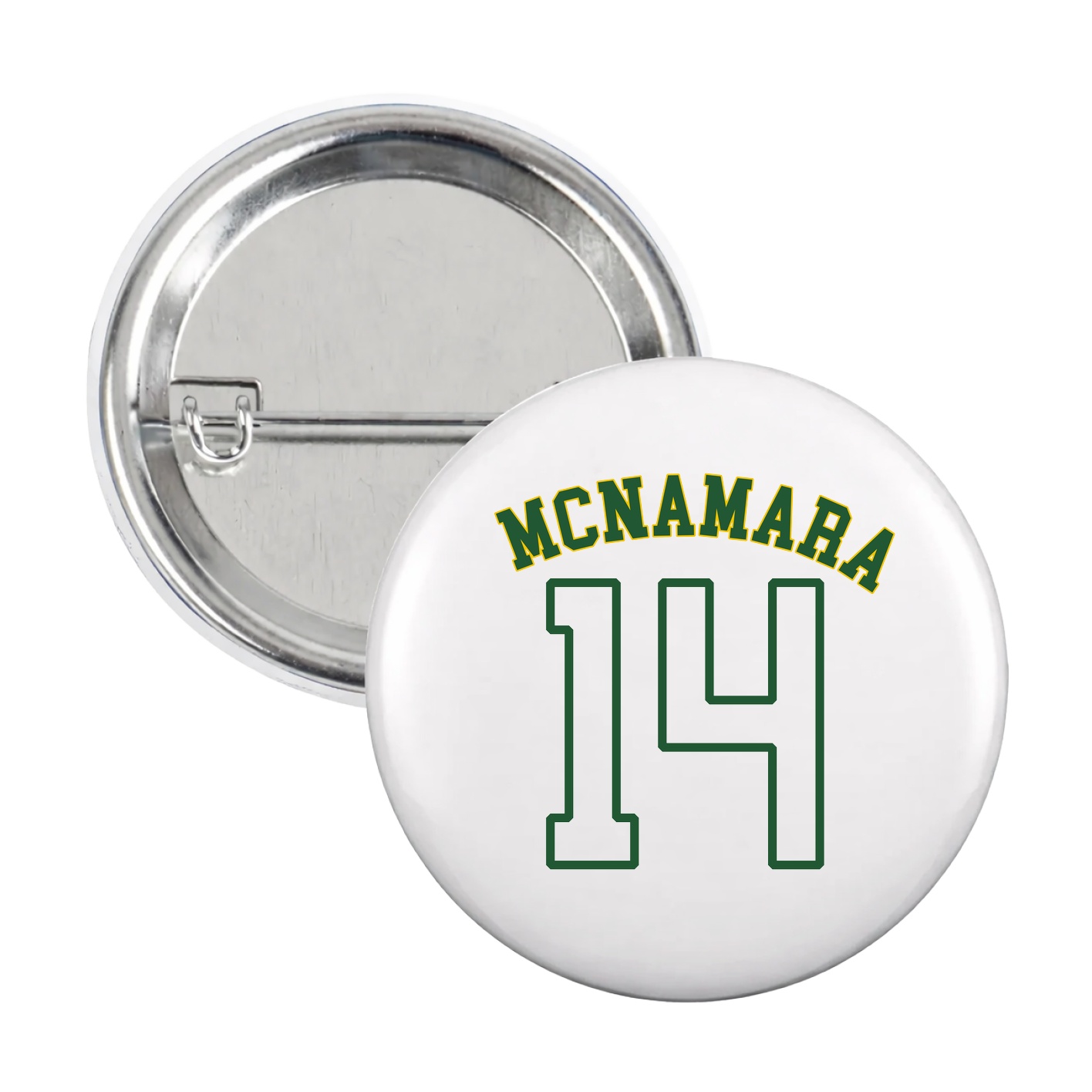Game Day Button — Shirsey Arch in White