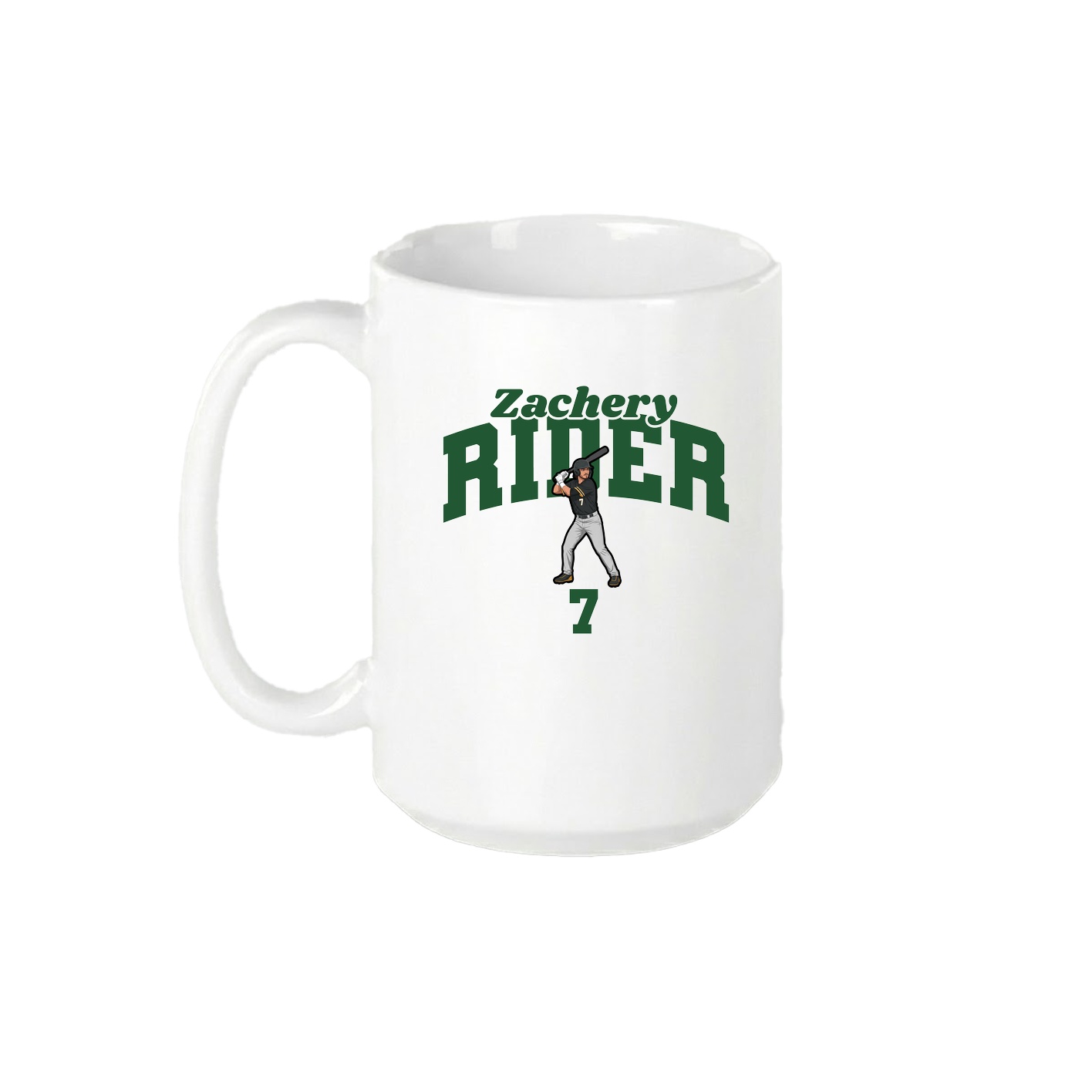 15oz Coffee Mug — Signature Arch in White