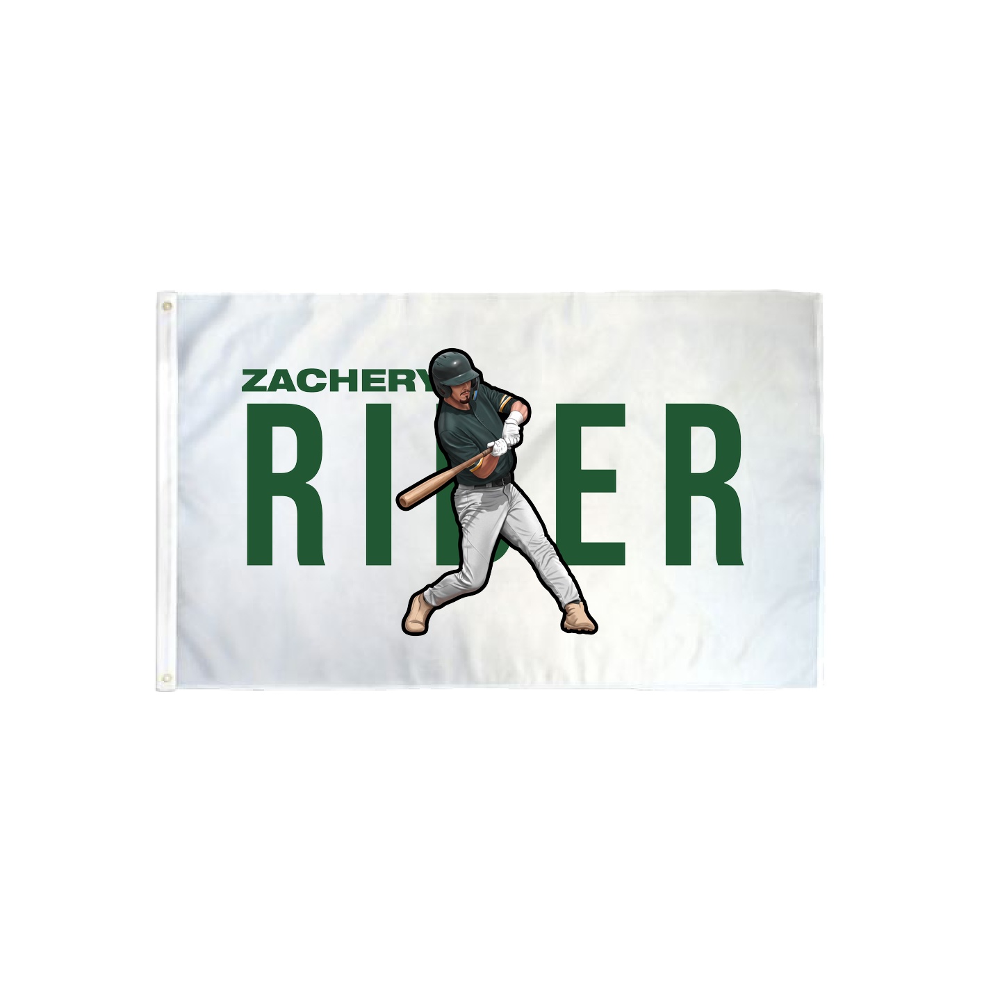 3x5 Flag — Player Name in Classic
