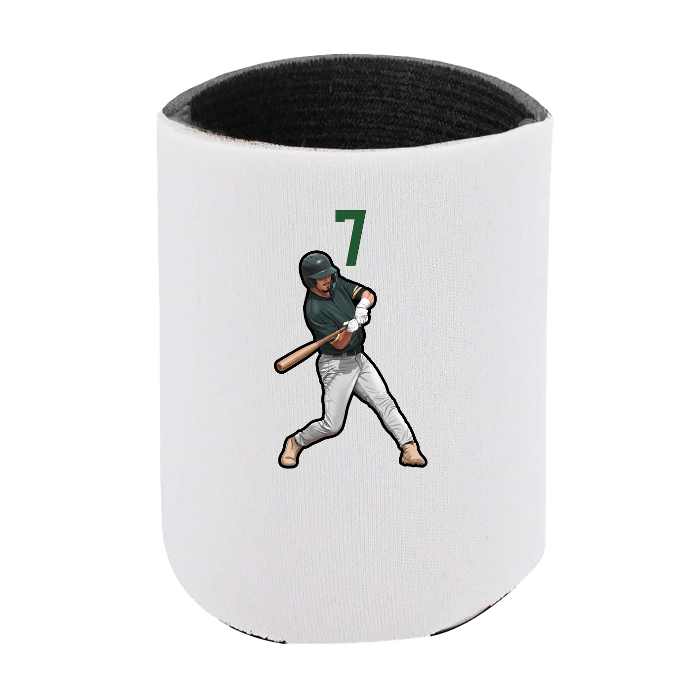 Can Holder — Number Top in White