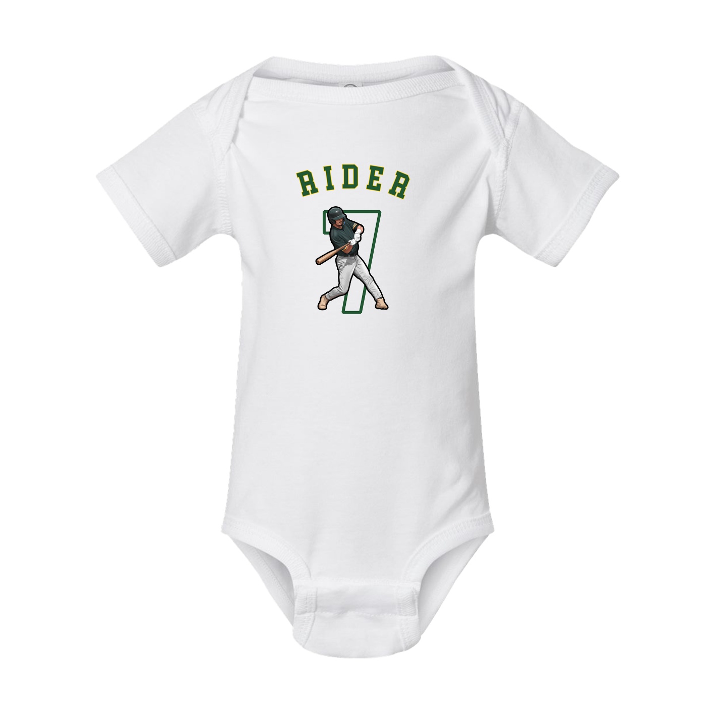 Baby Onesie — Shirsey Arch in White