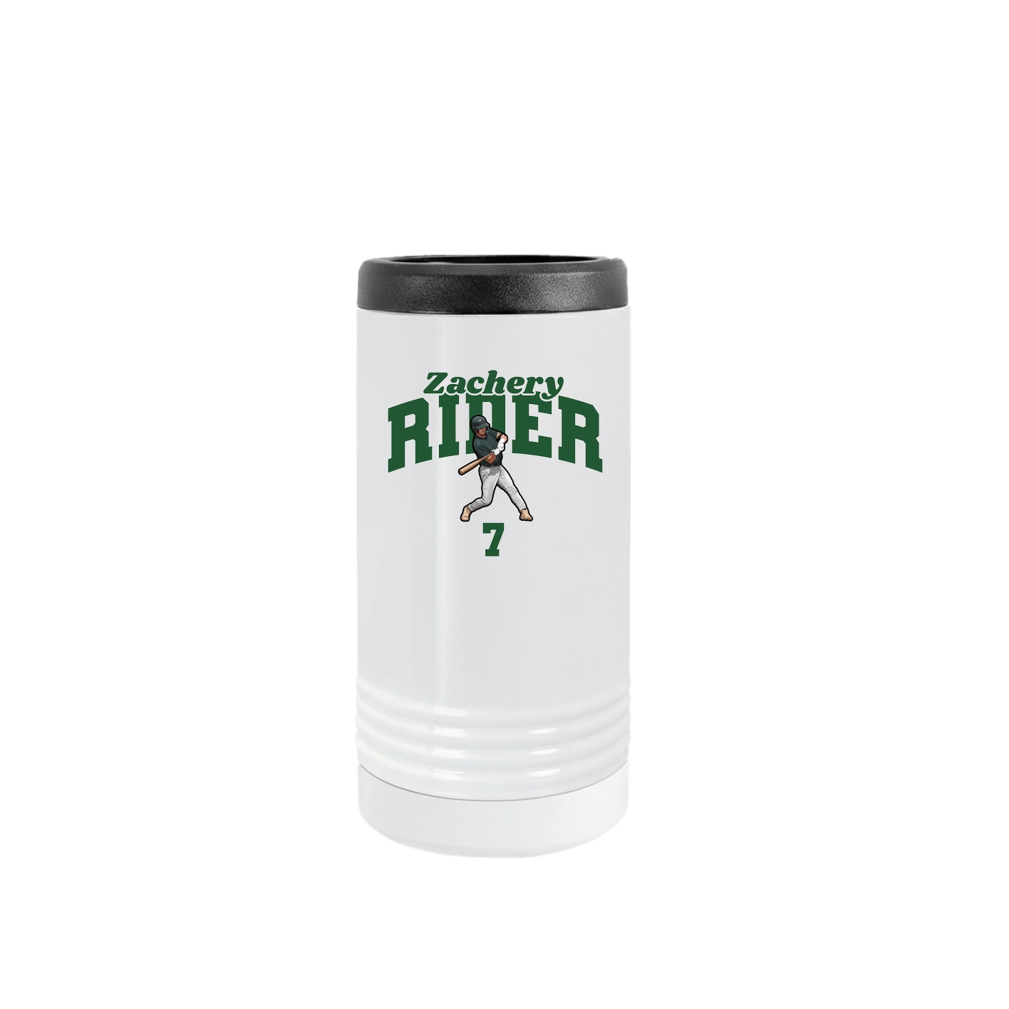 Slim Beverage Holder — Signature Arch in White