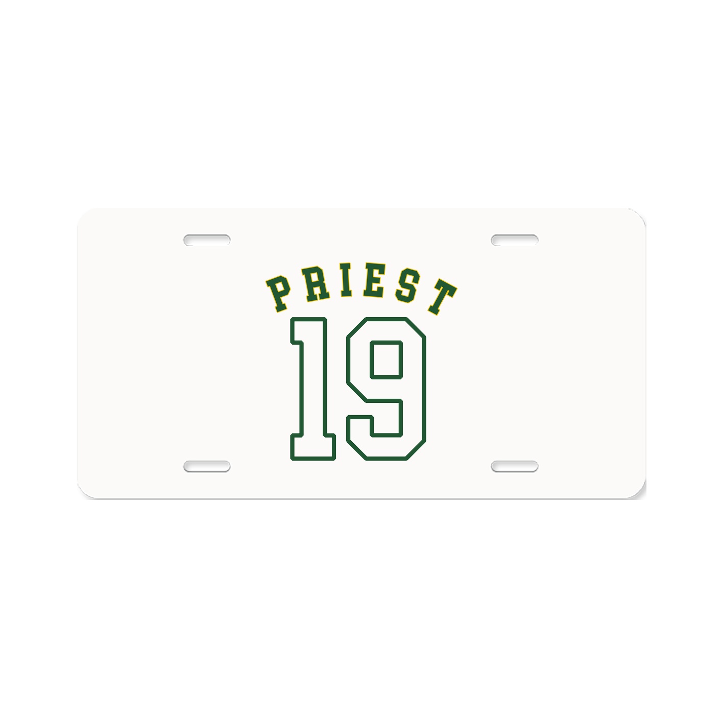 License Plate — Shirsey Arch in Classic