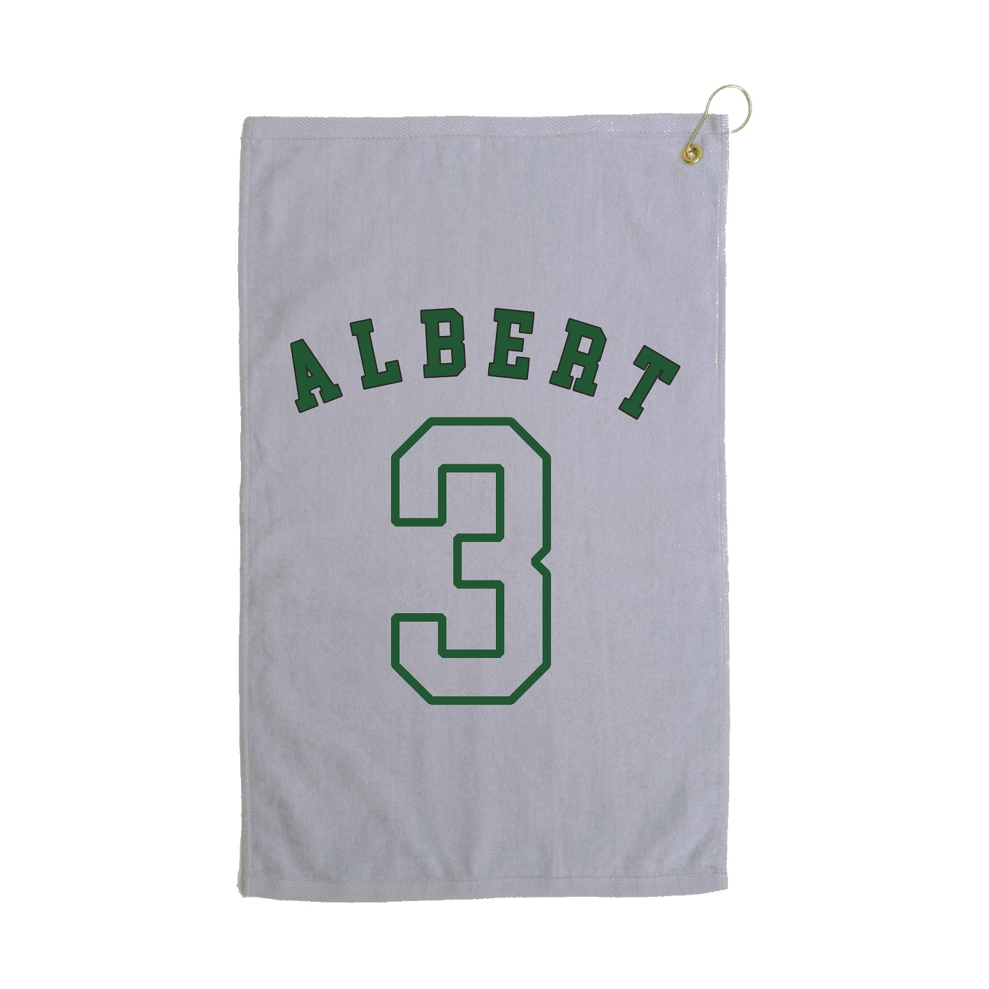 Golf Towel — Shirsey Arch in Grey