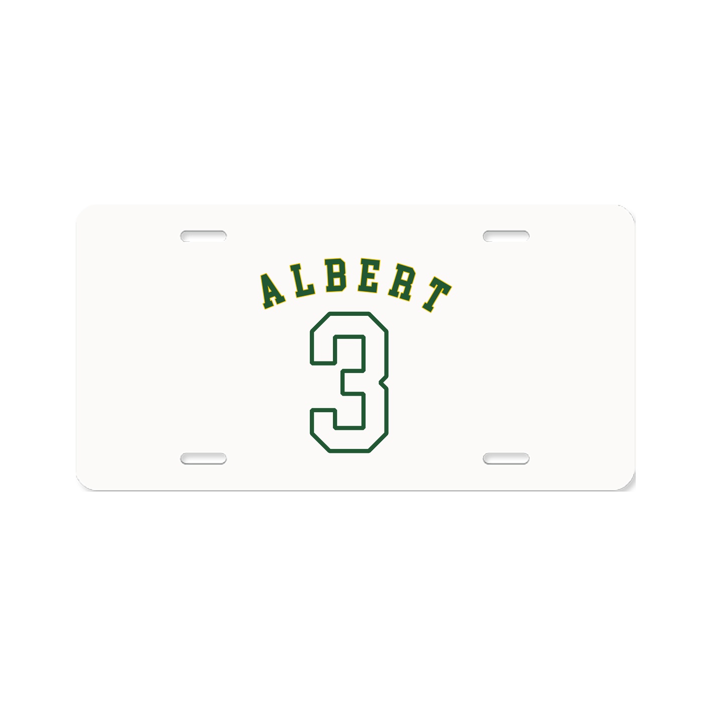 License Plate — Shirsey Arch in Classic