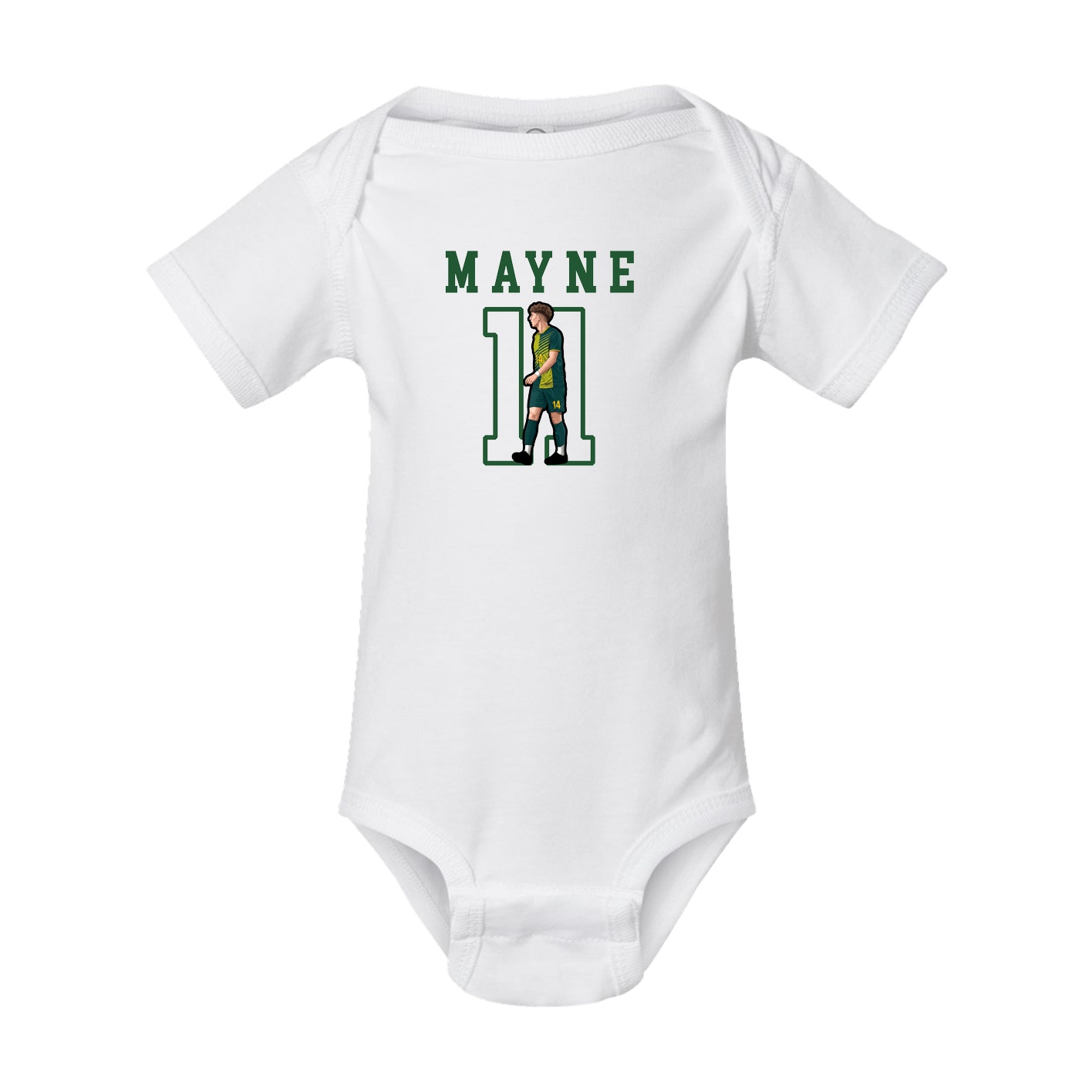 Baby Onesie — Shirsey in White