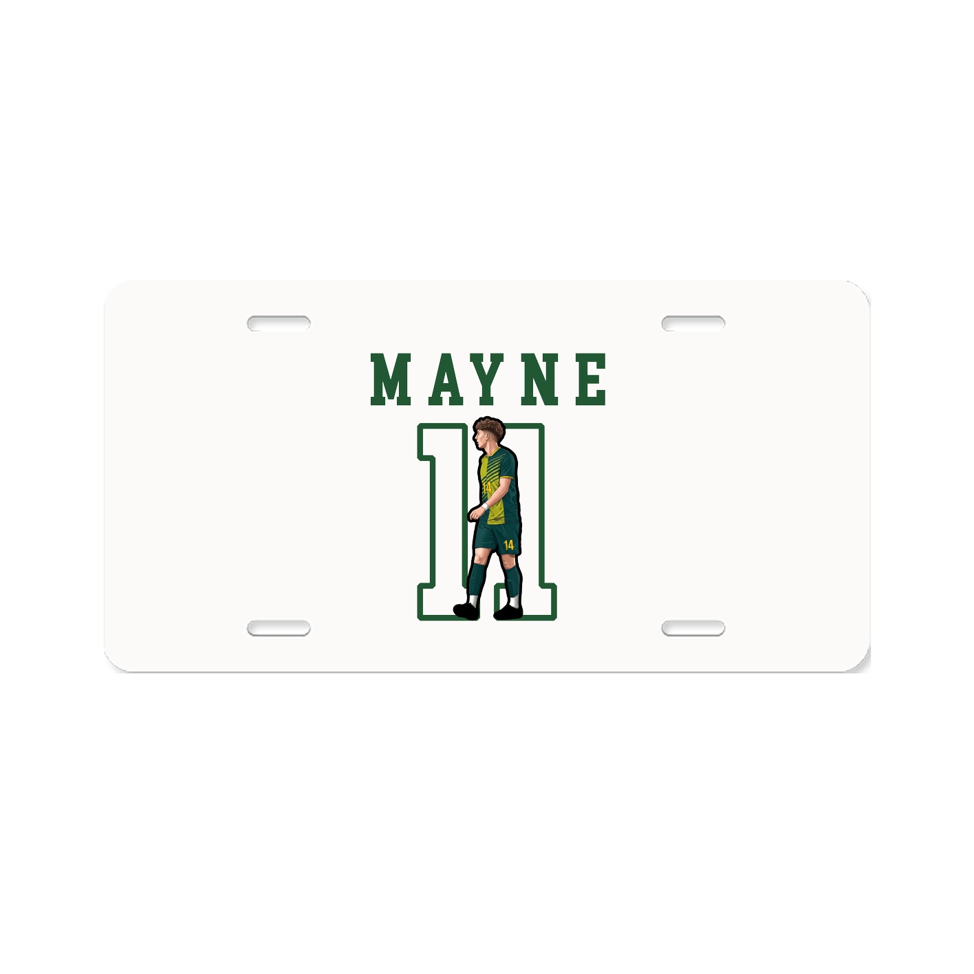 License Plate — Shirsey in Classic