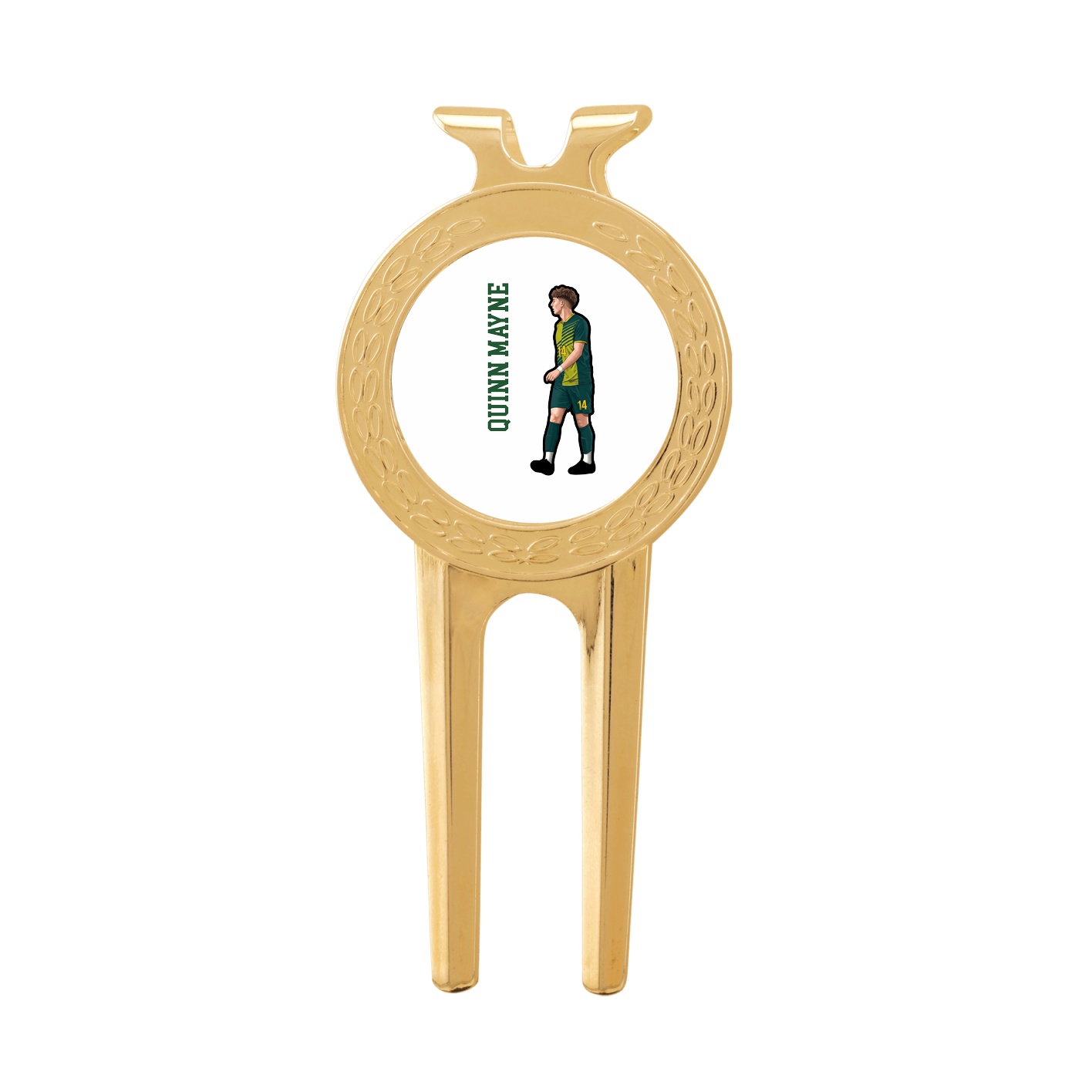Divot Tool with Ball Marker — Name Vertical in Classic