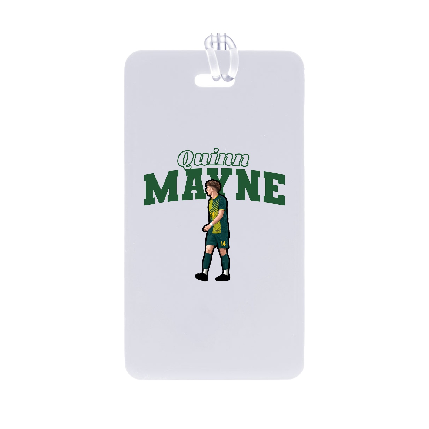 Bag Tag — Name Arch in Classic