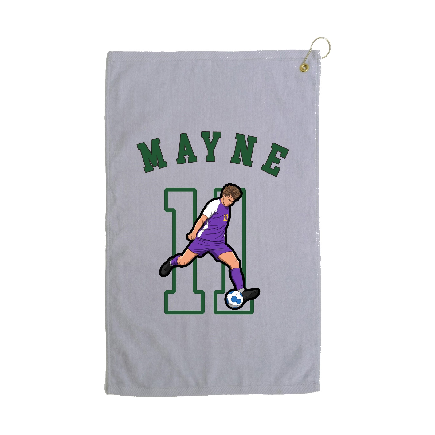 Golf Towel — Shirsey Arch in Grey