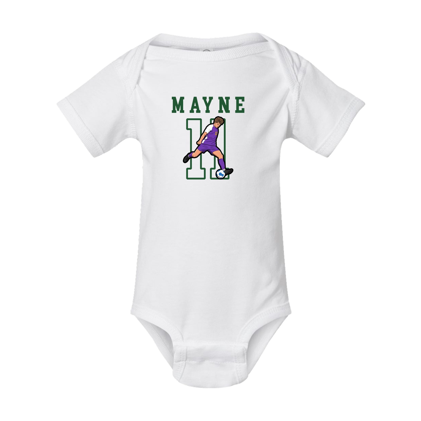 Baby Onesie — Shirsey in White