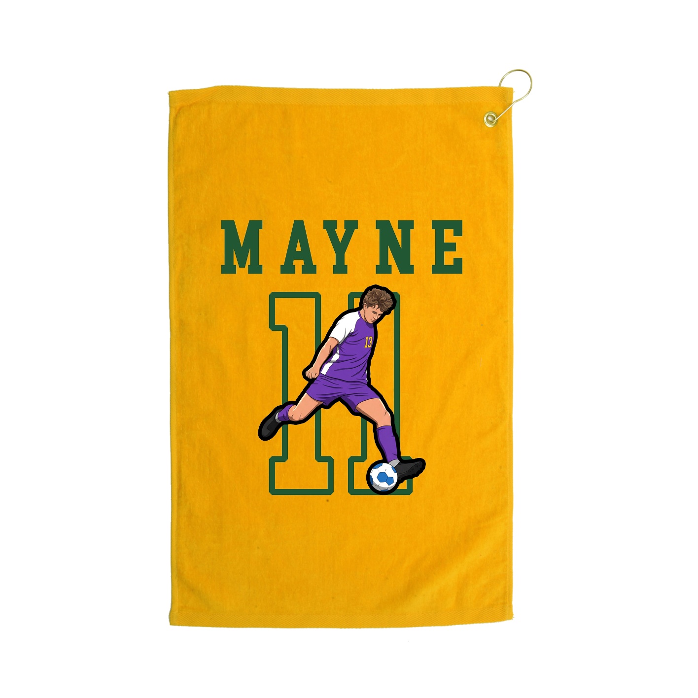 Golf Towel — Shirsey in Gold
