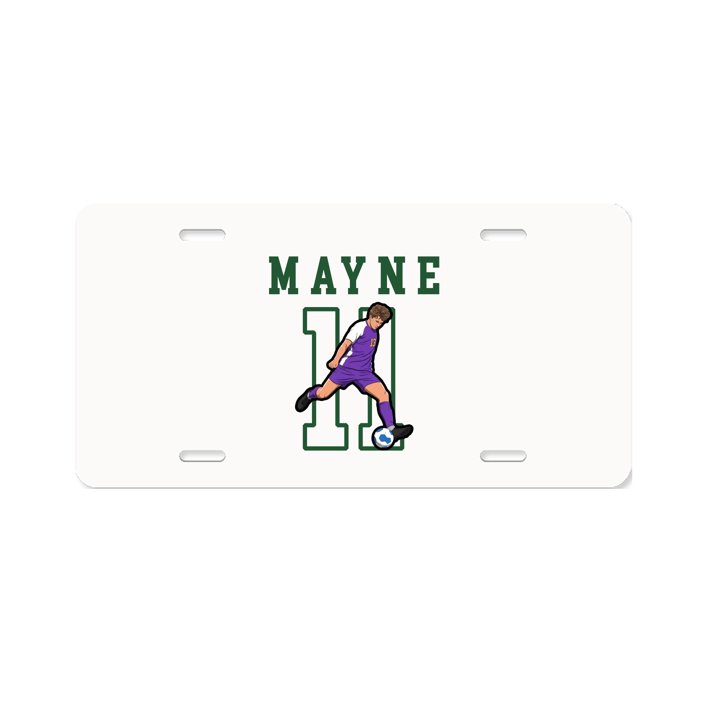 License Plate — Shirsey in Classic