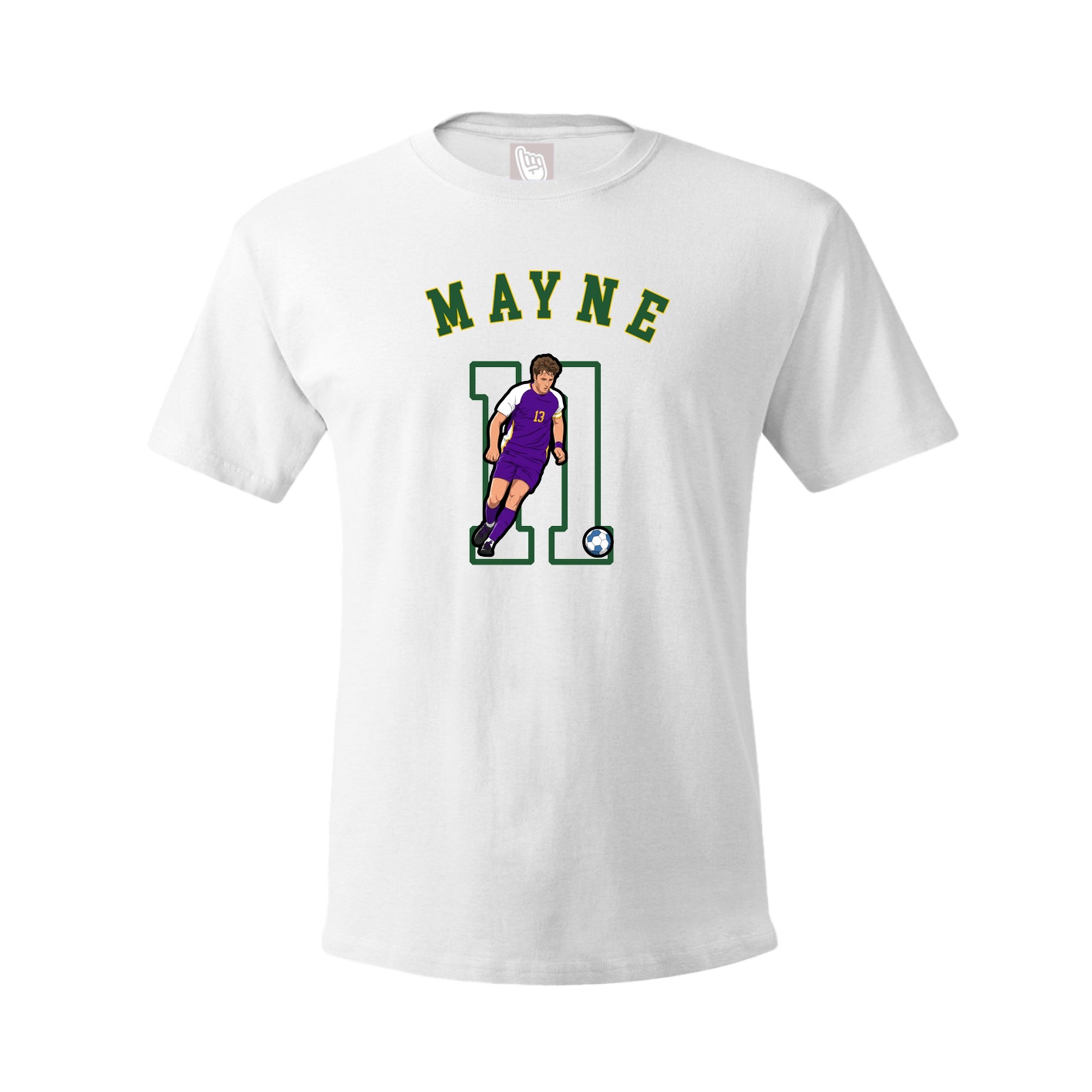 Youth Tee — Shirsey Arch in White