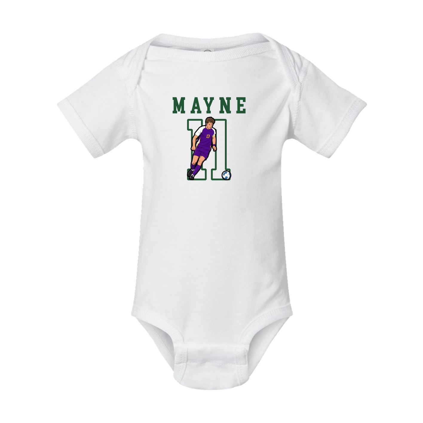 Baby Onesie — Shirsey in White