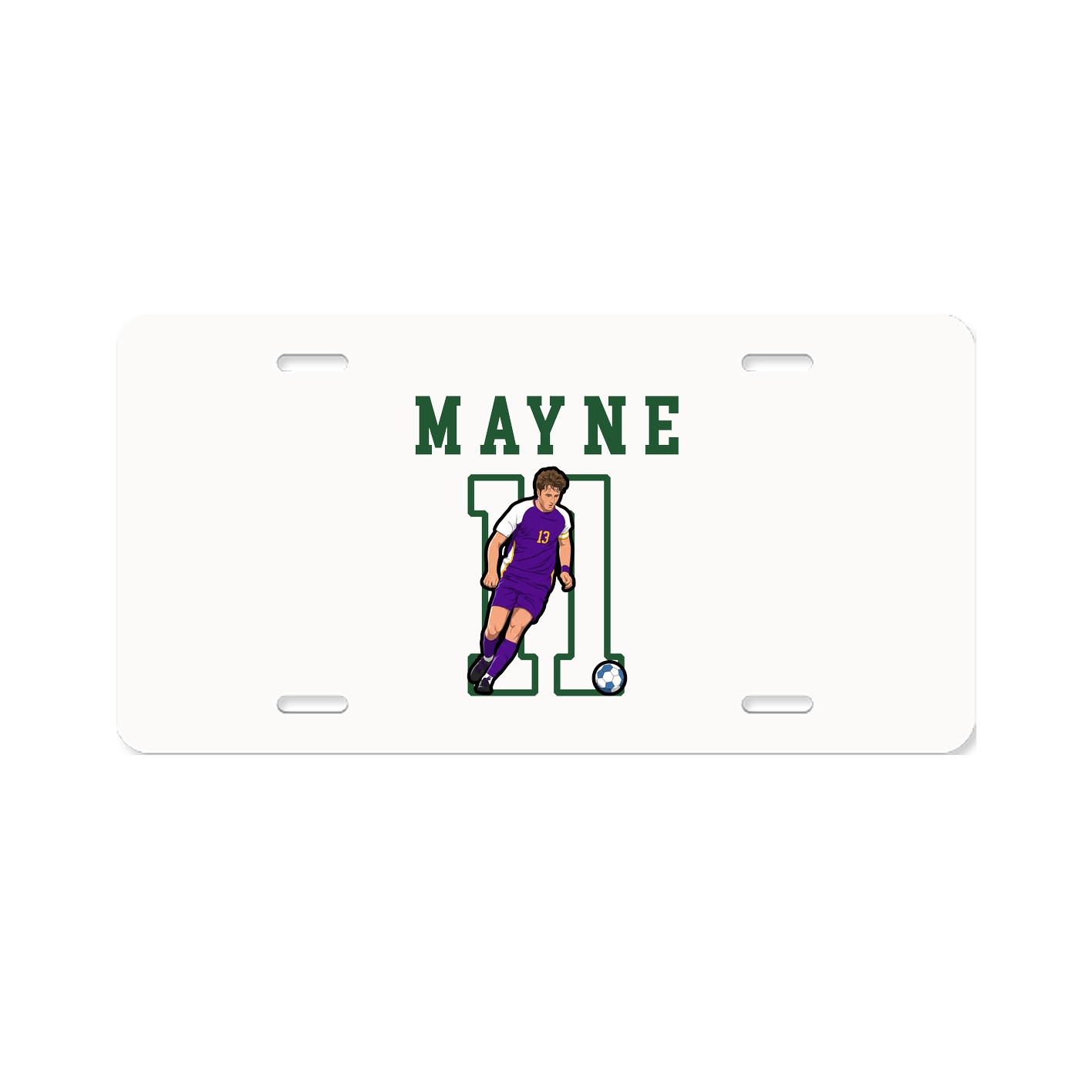 License Plate — Shirsey in Classic