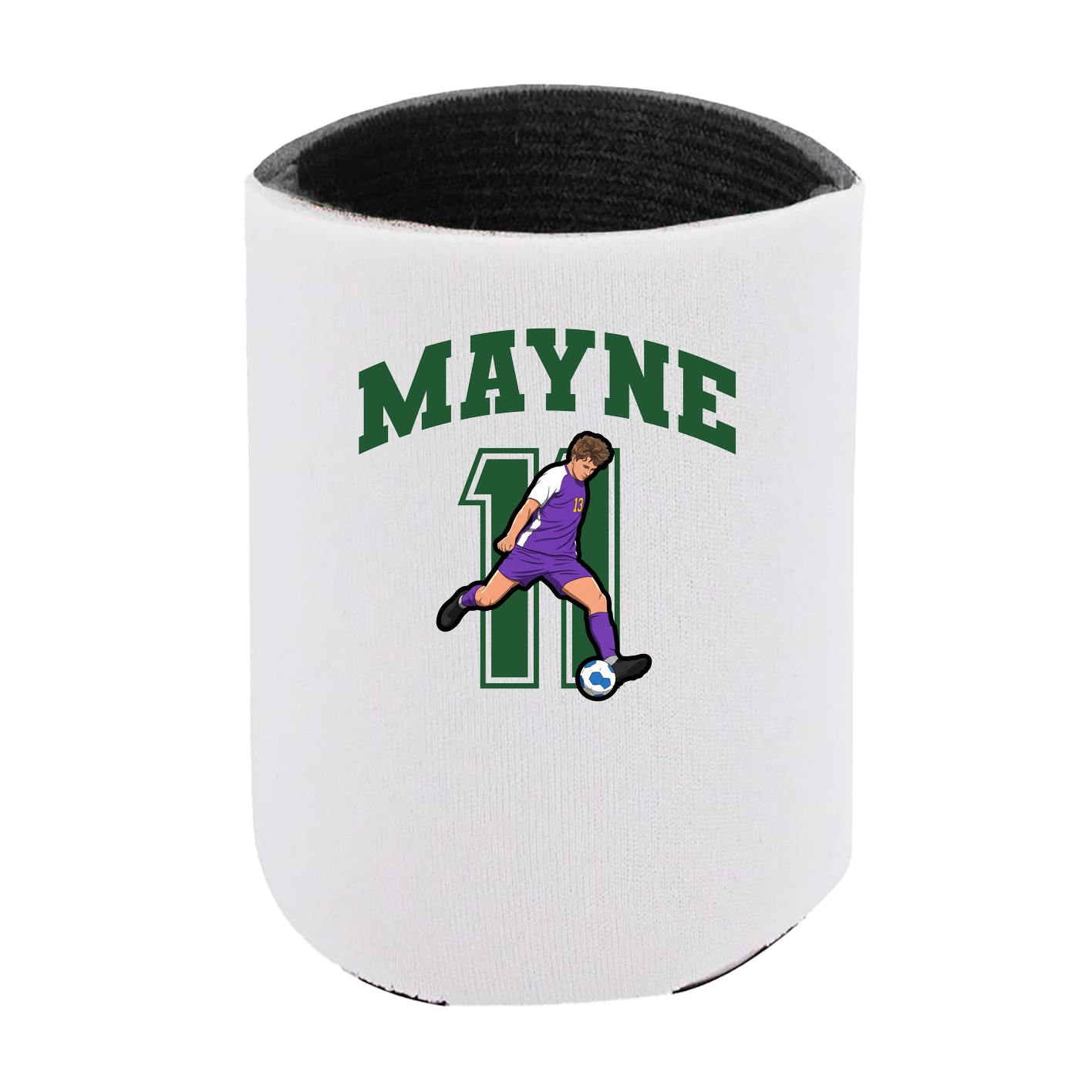 Can Holder — Number in White
