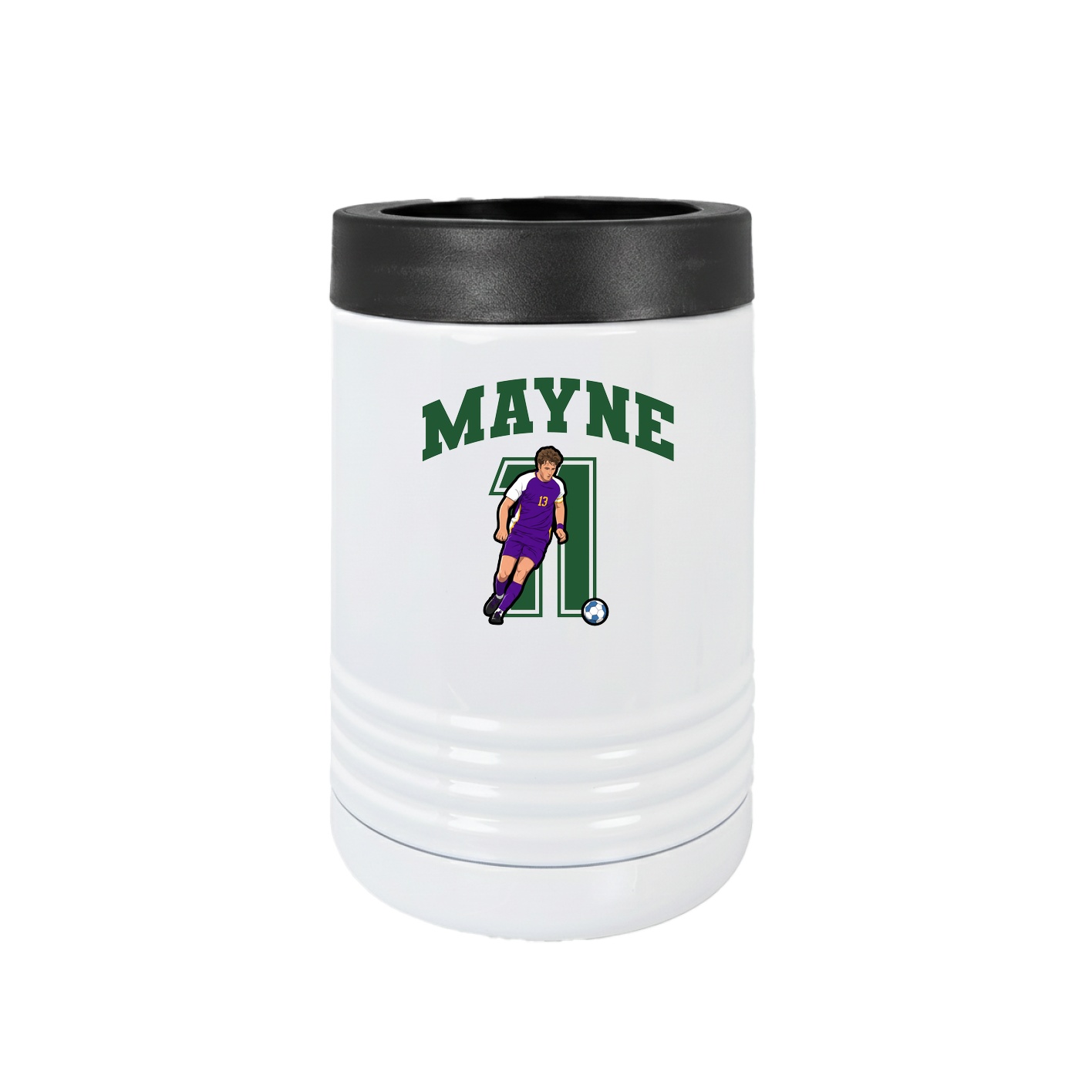 Beverage Holder — Number in White