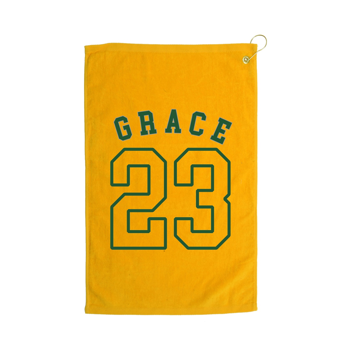 Golf Towel — Shirsey Arch in Gold