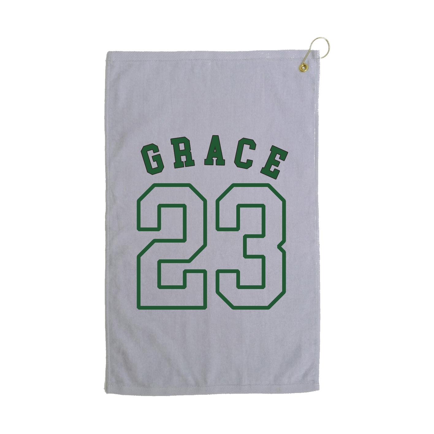 Golf Towel — Shirsey Arch in Grey