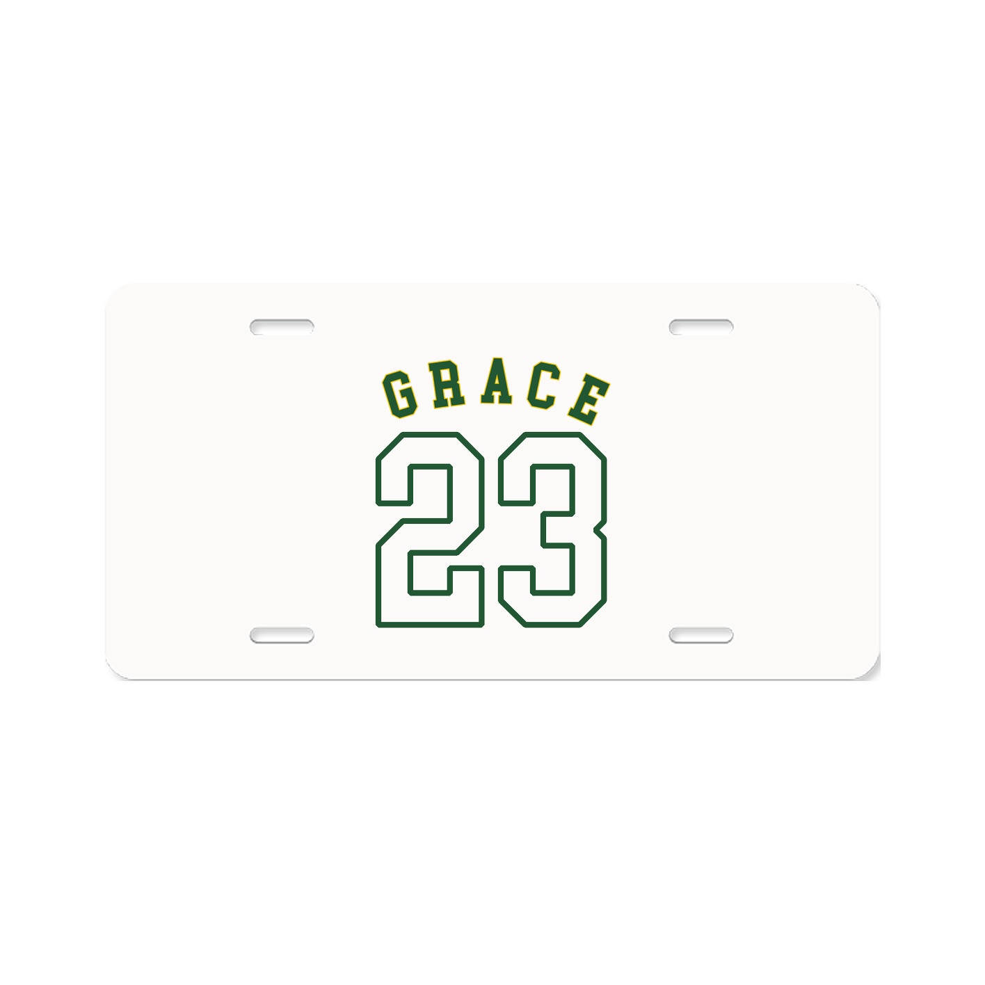 License Plate — Shirsey Arch in Classic