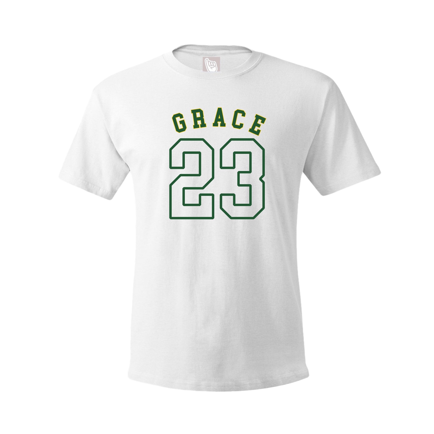 Youth Tee — Shirsey Arch in White