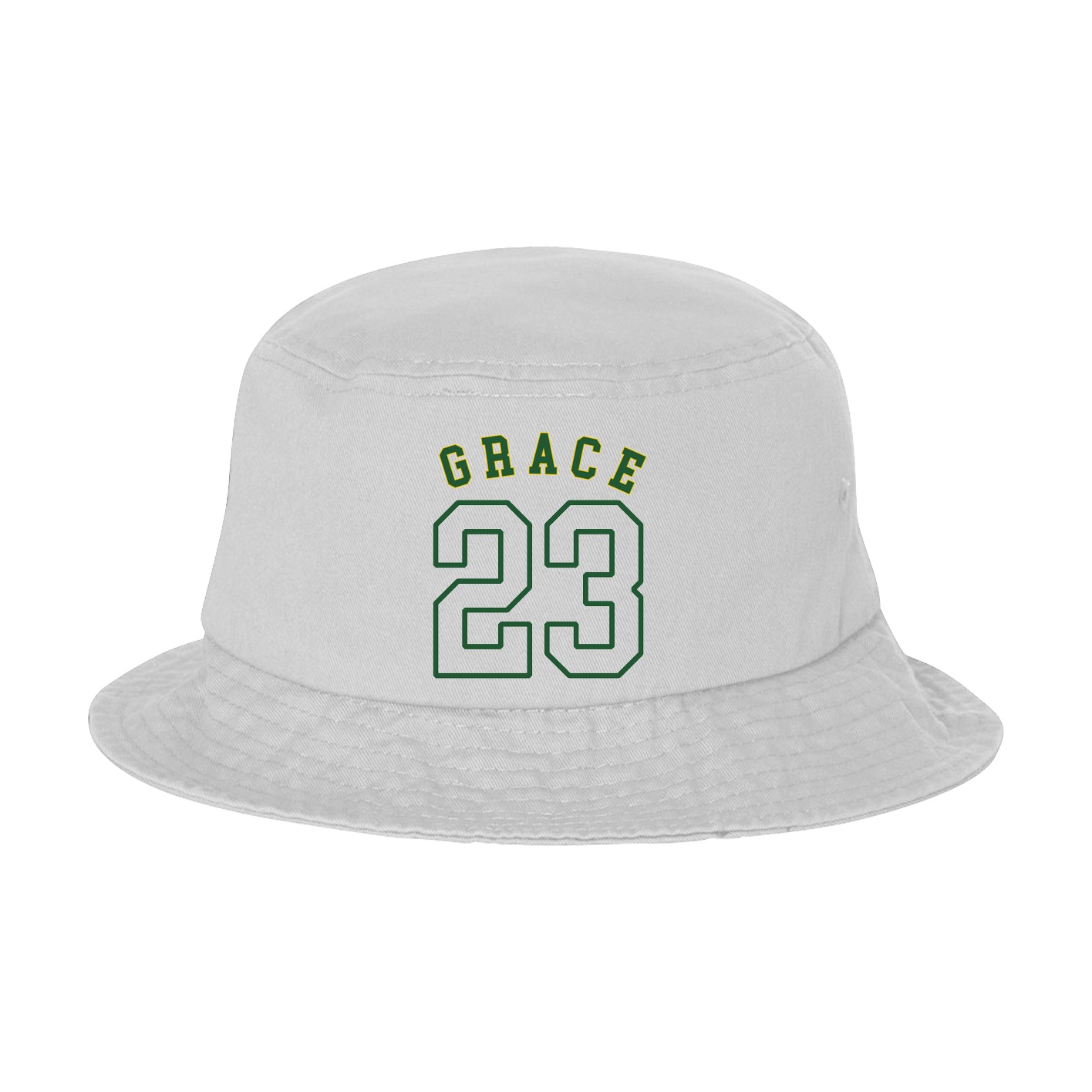 Bucket Cap — Shirsey Arch in White