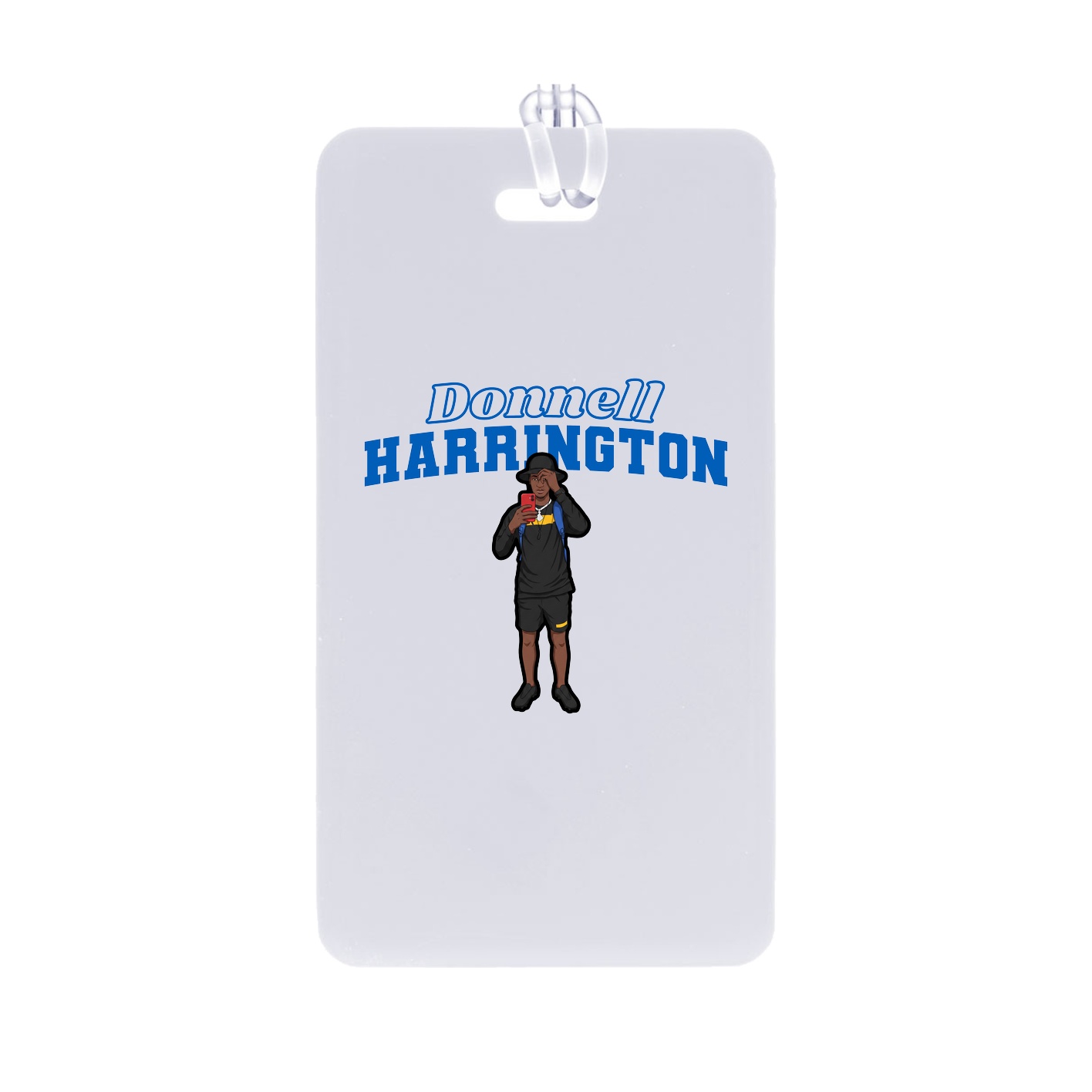 Bag Tag — Name Arch in Classic