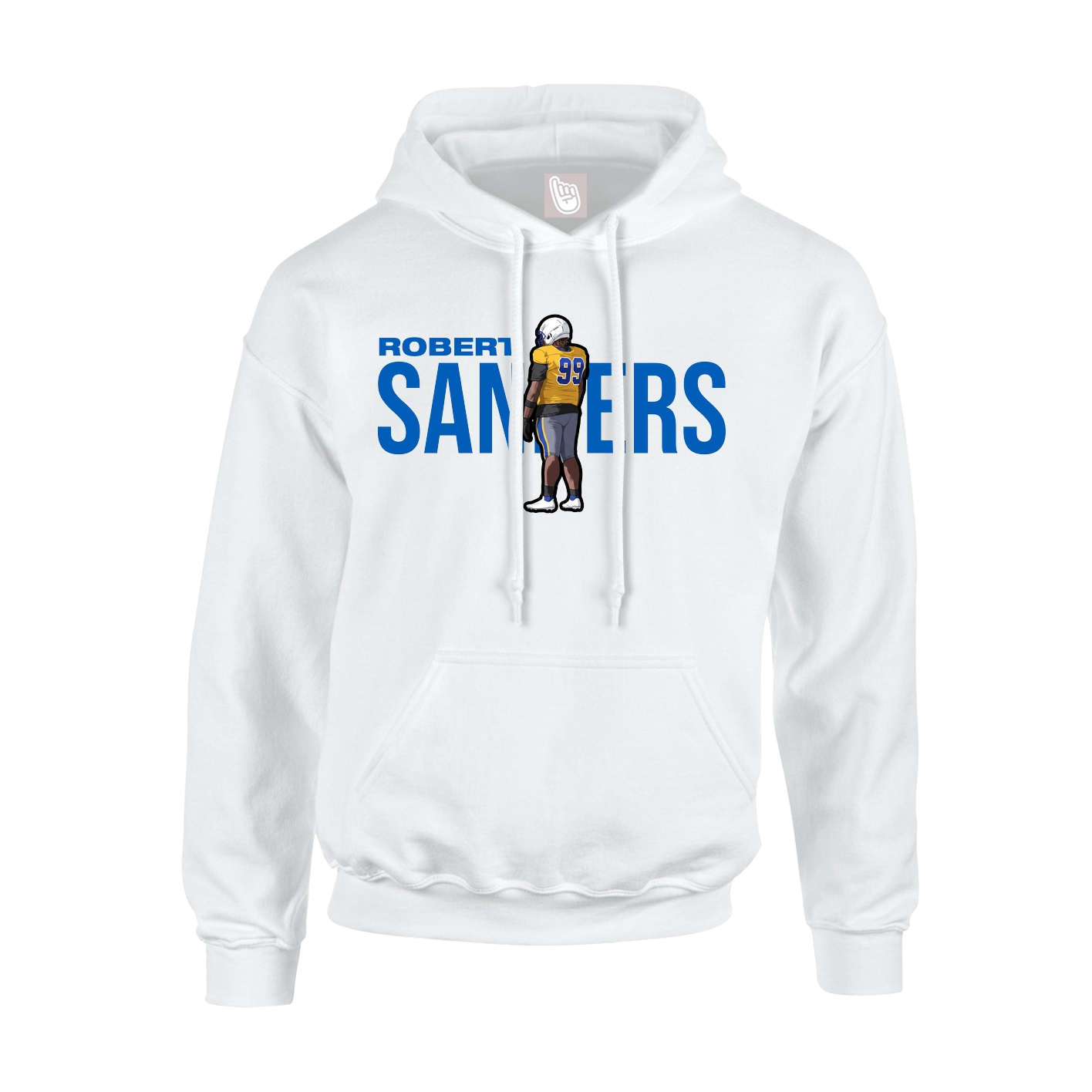 Hoodie — Player Name in White