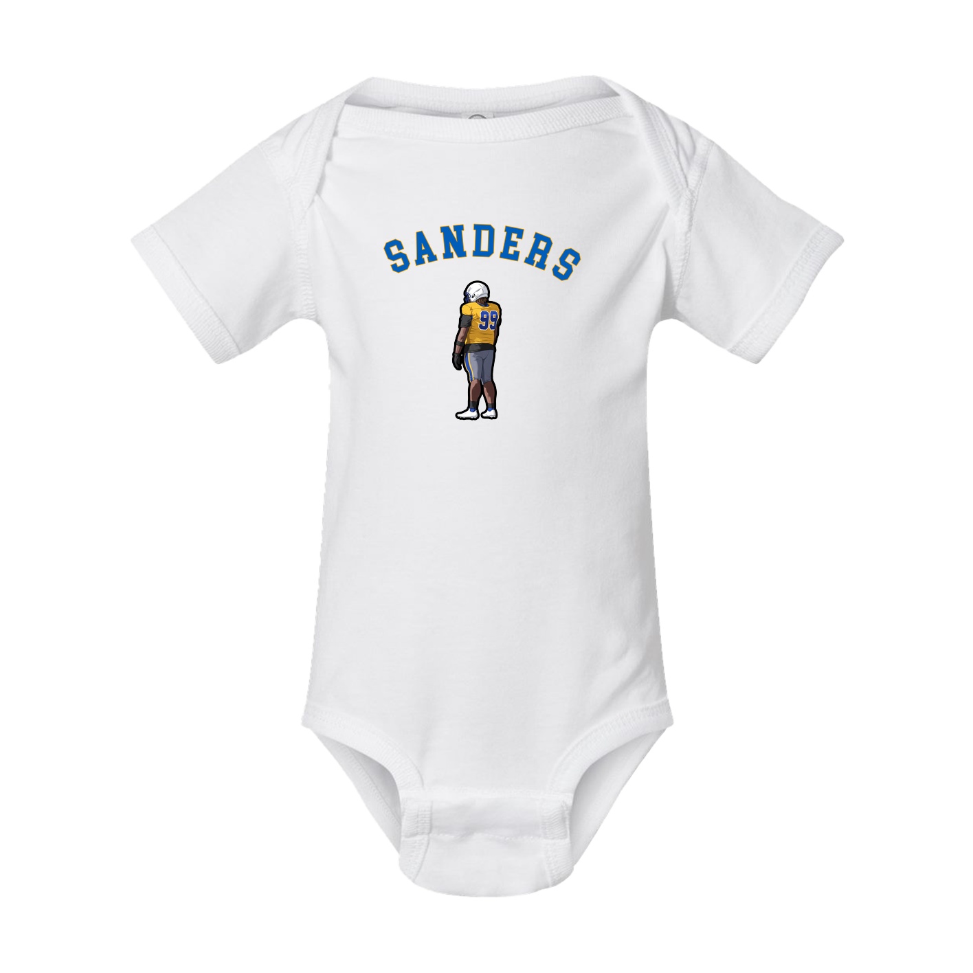 Baby Onesie — Shirsey Arch in White