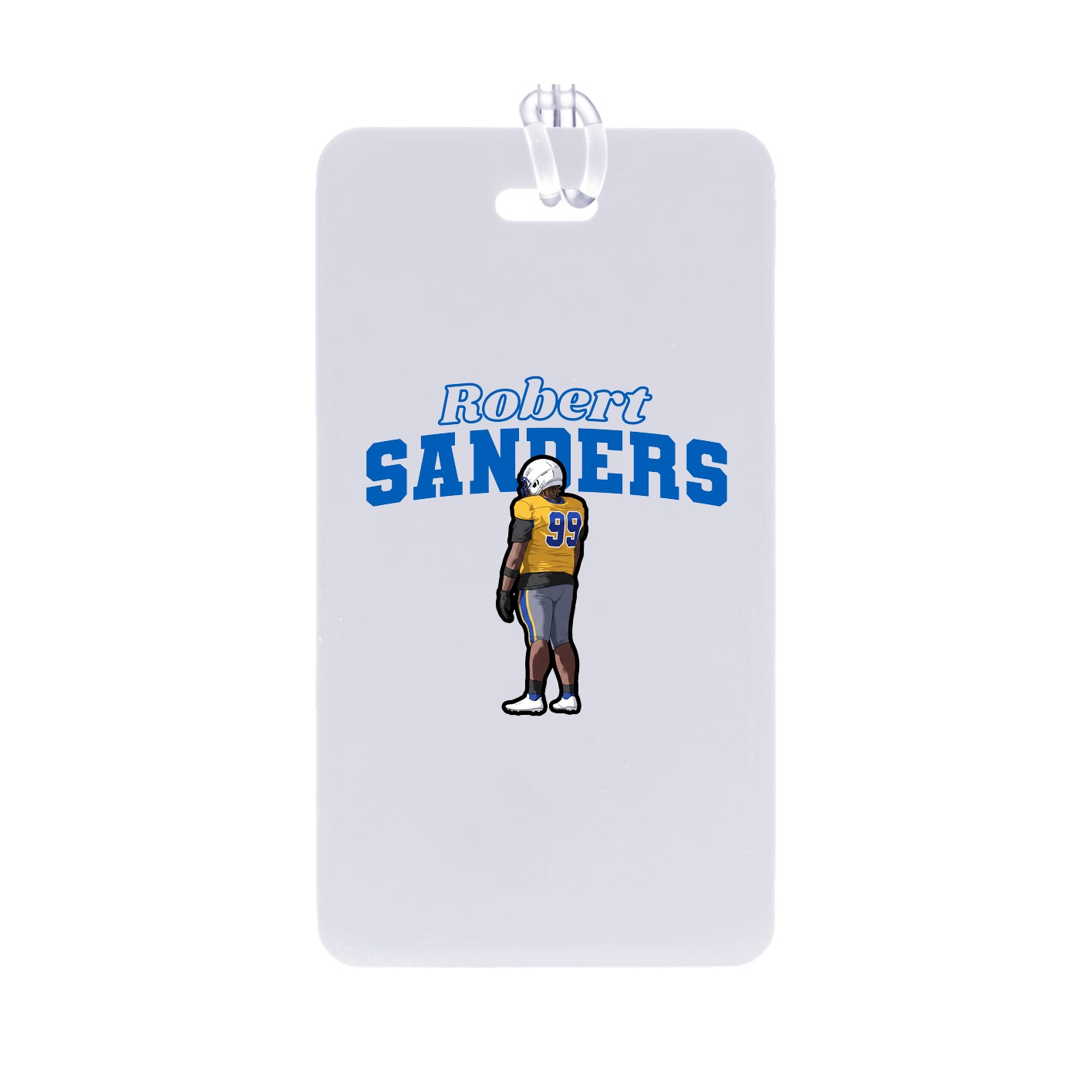 Bag Tag — Name Arch in Classic