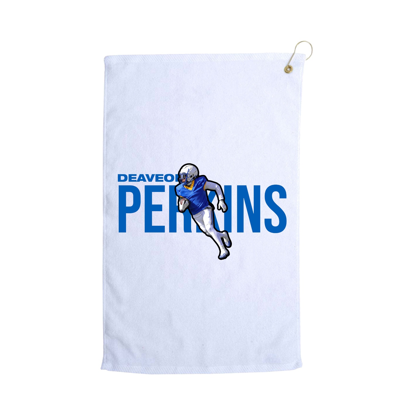 Golf Towel — Player Name in White