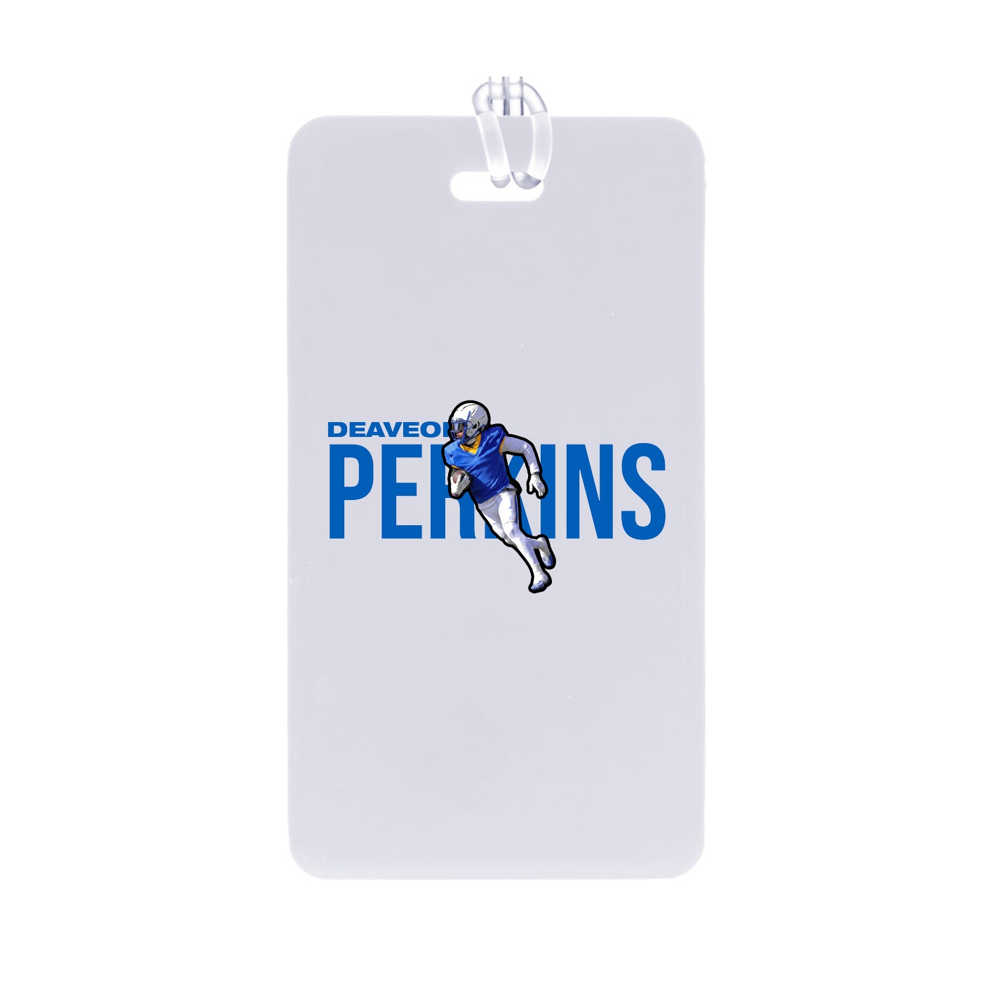 Bag Tag — Player Name in Classic