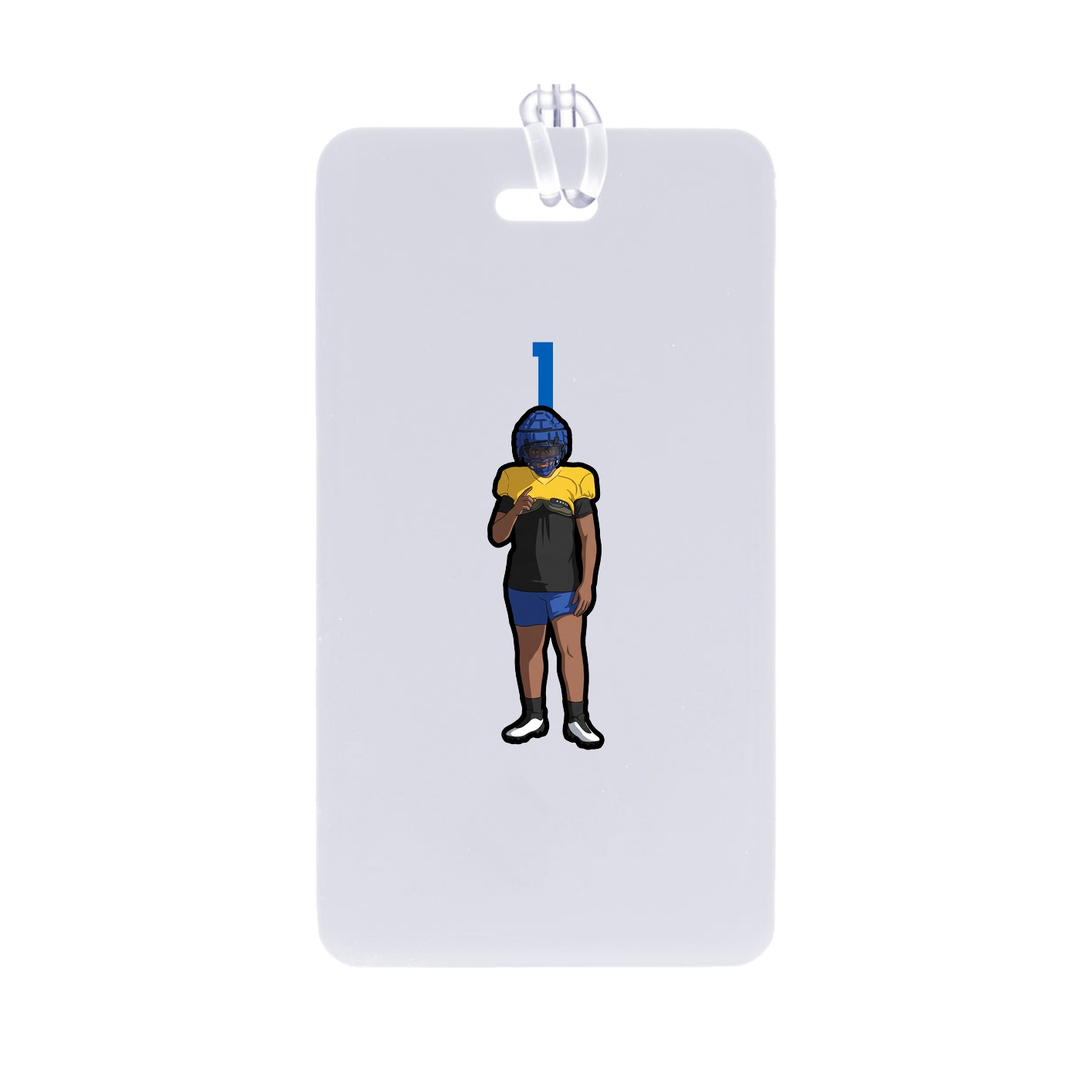 Bag Tag — Number Top in Classic