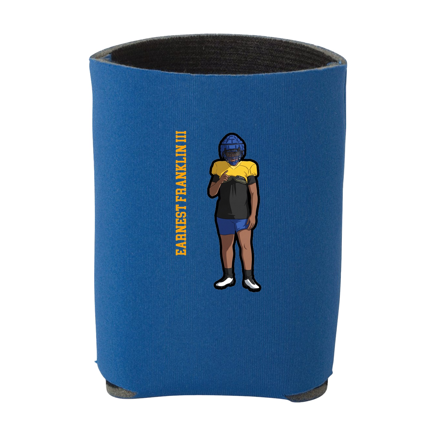 Can Holder — Name Vertical in Royal