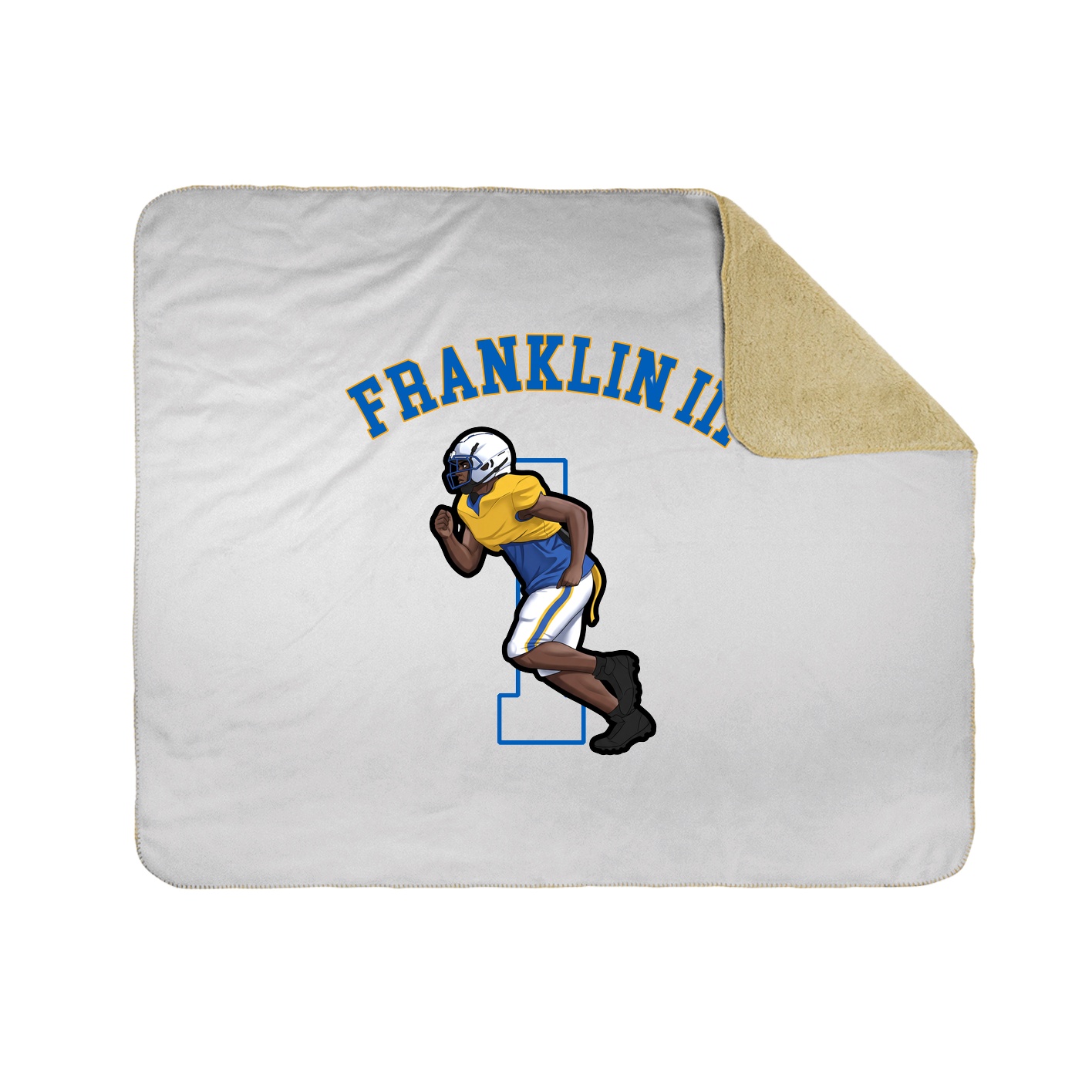 Throw Blanket — Shirsey Arch in White