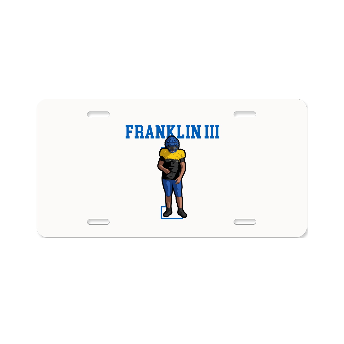 License Plate — Shirsey in Classic