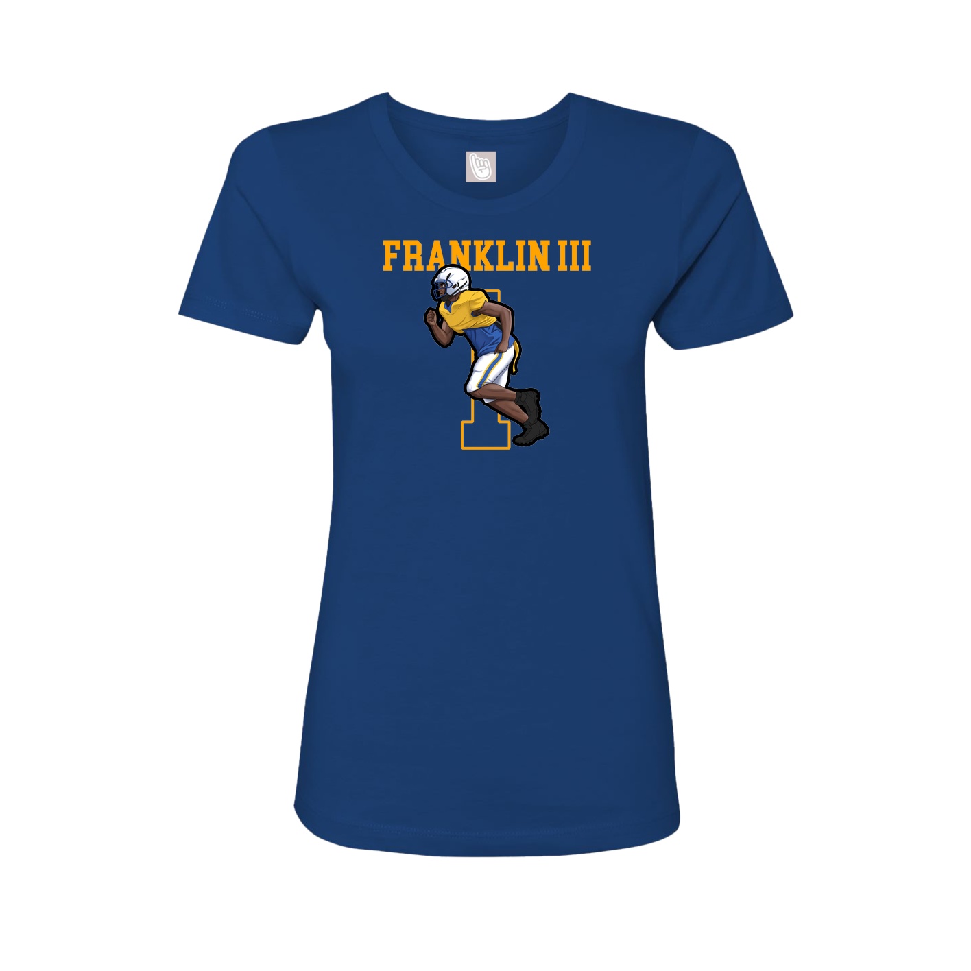 Fitted Women's Tee — Shirsey in Royal