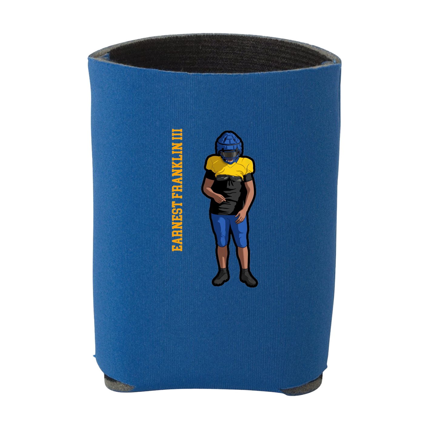 Can Holder — Name Vertical in Royal