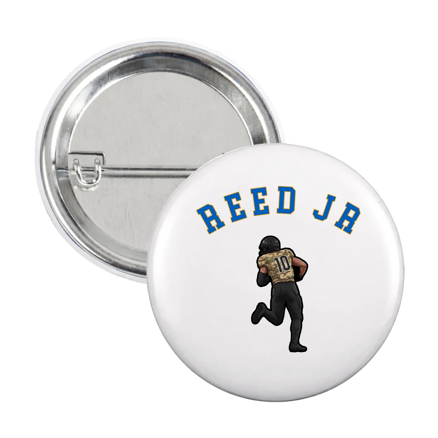 Game Day Button — Shirsey Arch in White