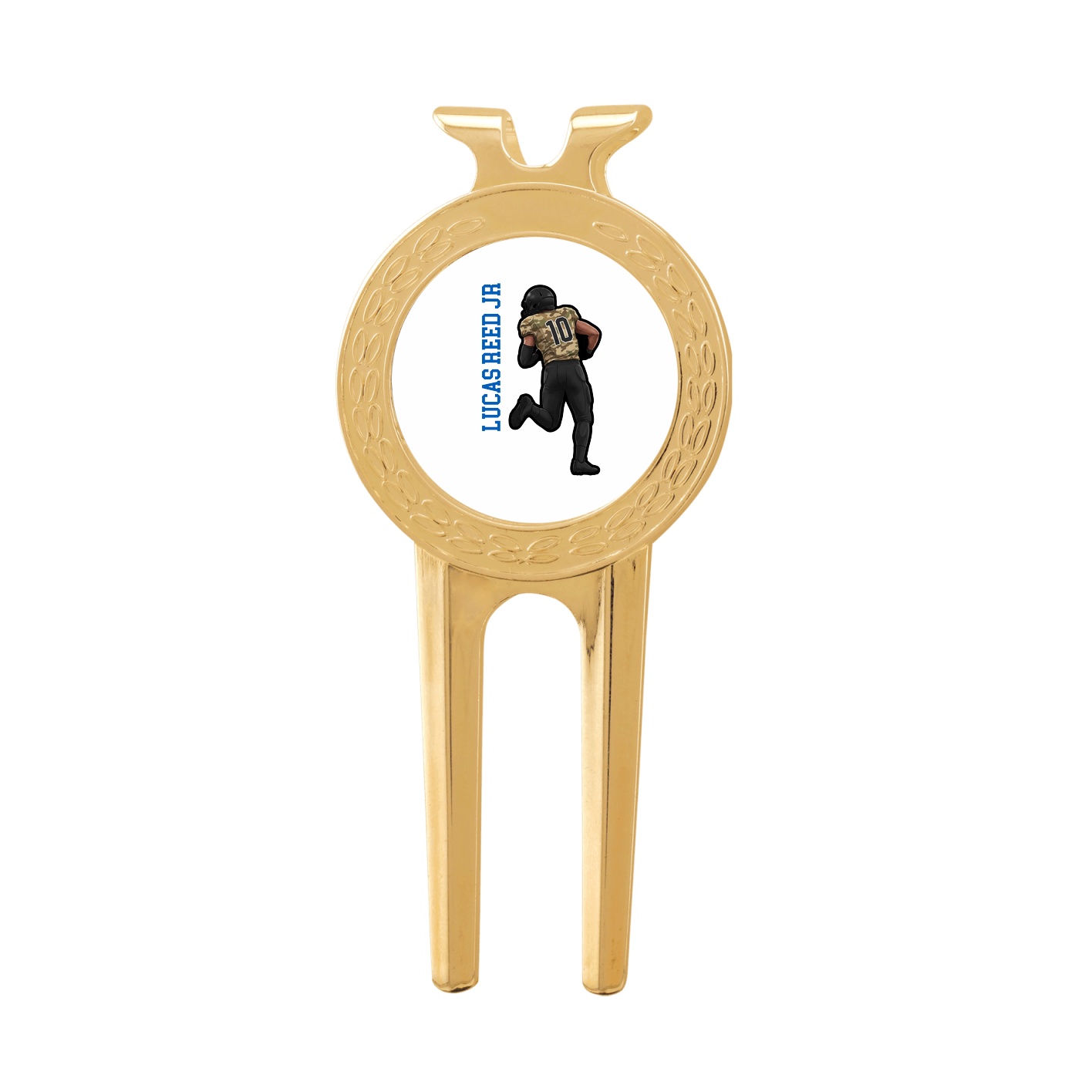 Divot Tool with Ball Marker — Name Vertical in Classic