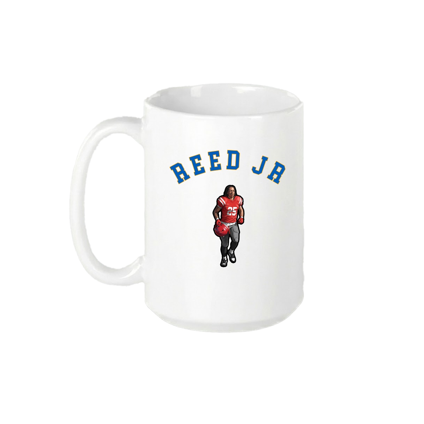 15oz Coffee Mug — Shirsey Arch in White