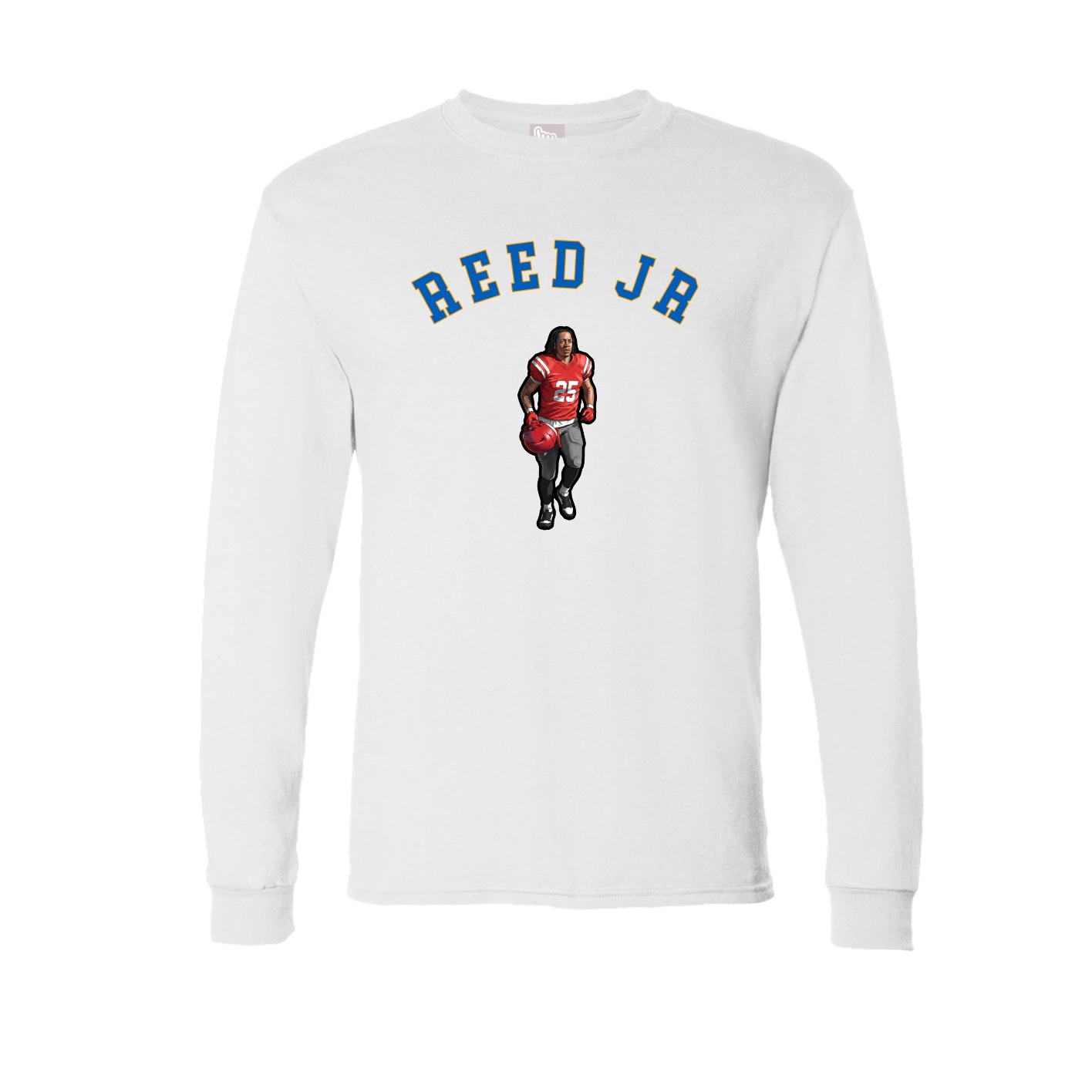 Long Sleeve Tee — Shirsey Arch in White