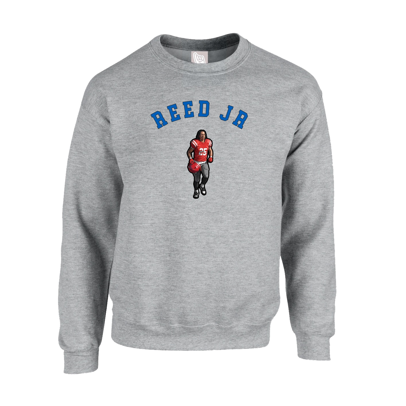 Fleece Crew — Shirsey Arch in Grey