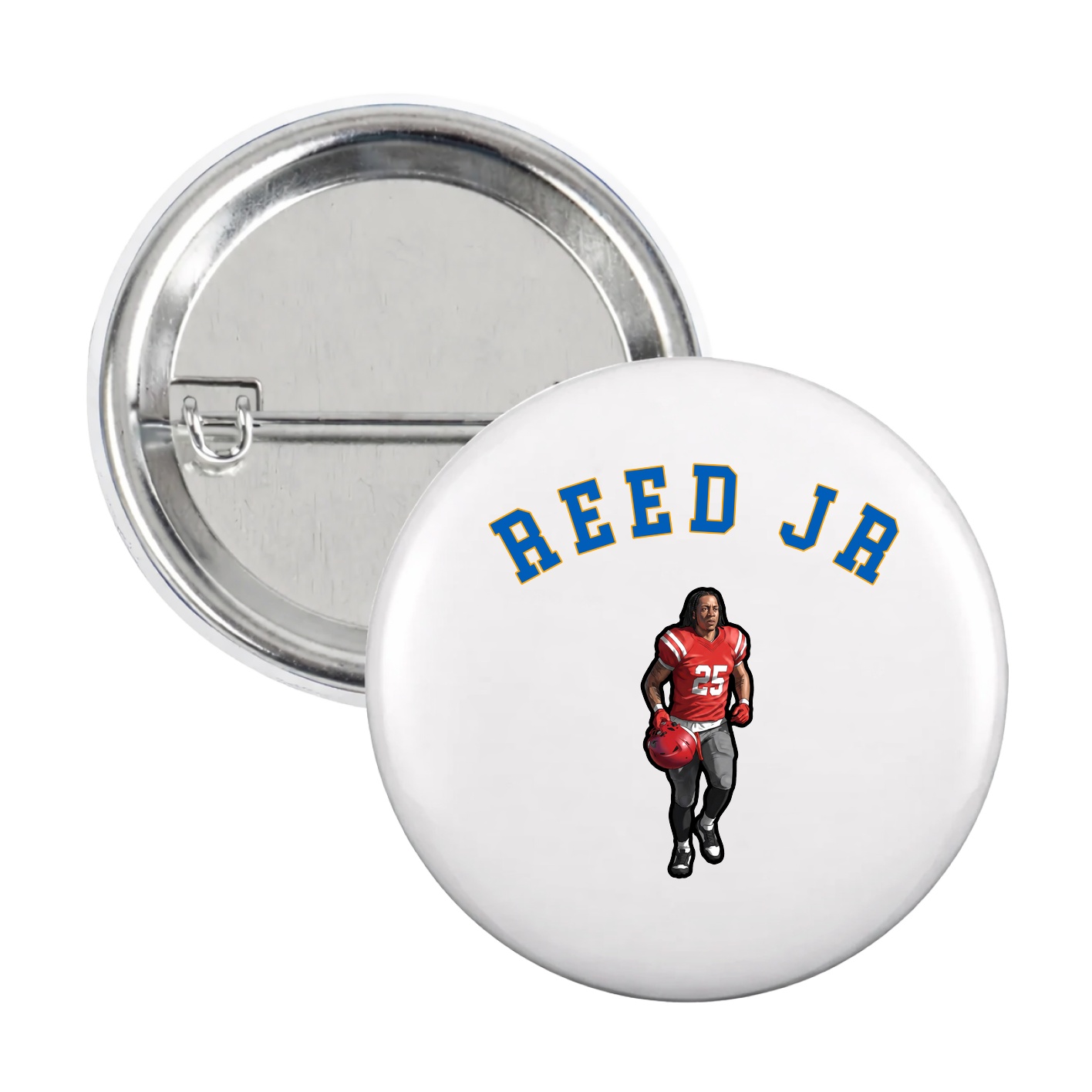 Game Day Button — Shirsey Arch in White